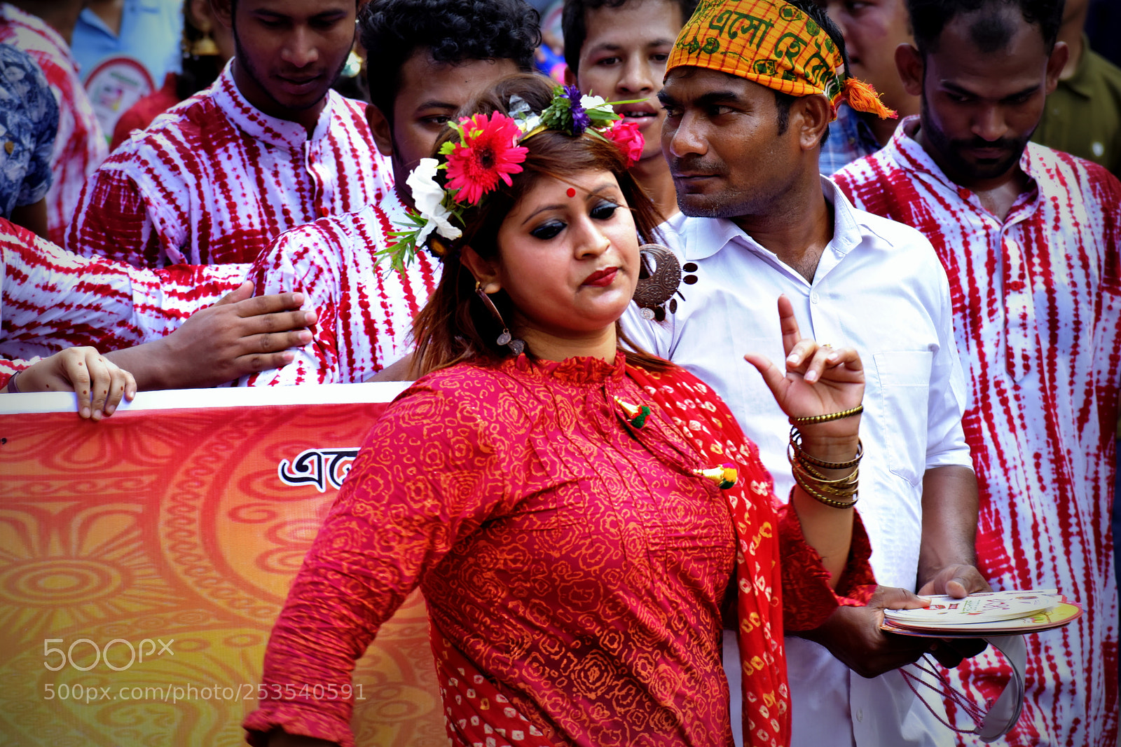Nikon D5500 sample photo. Bangla new year celebration photography