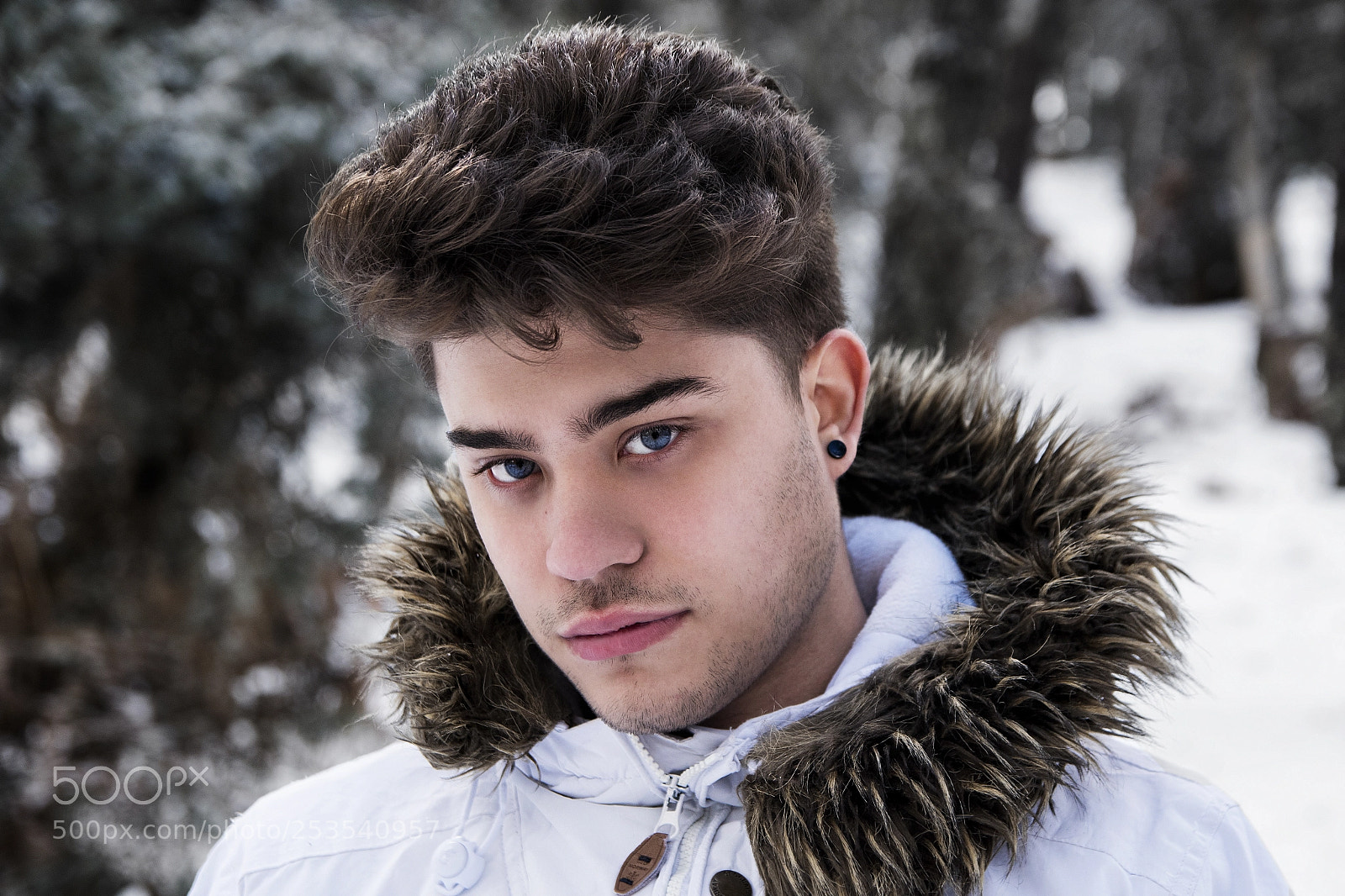 Nikon D500 sample photo. Young male model portrait photography