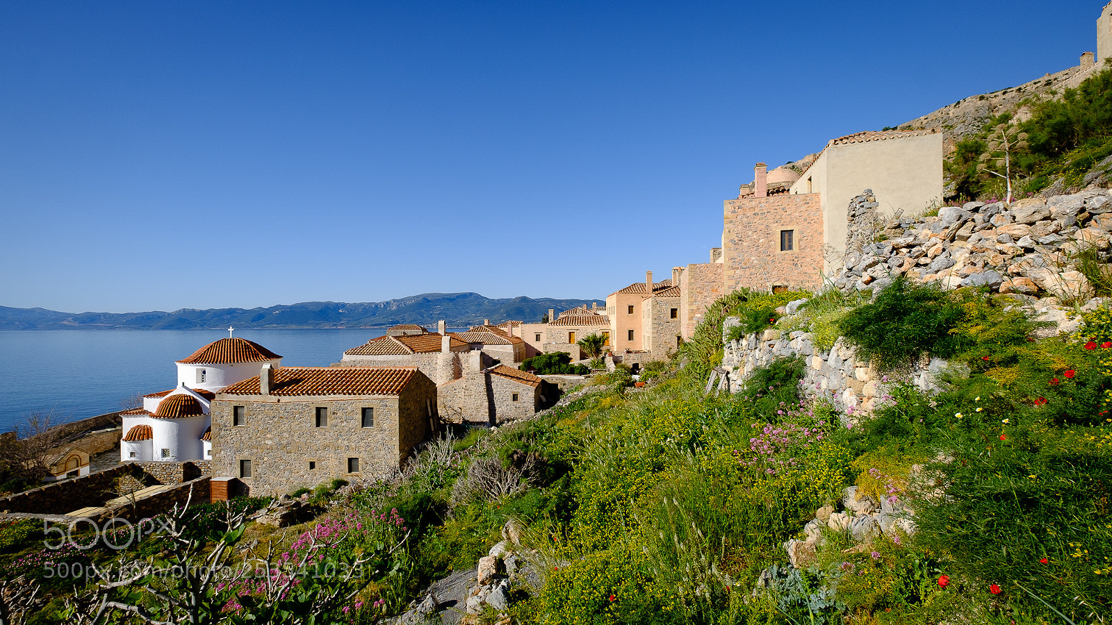 Fujifilm X-Pro2 sample photo. Monemvasia photography