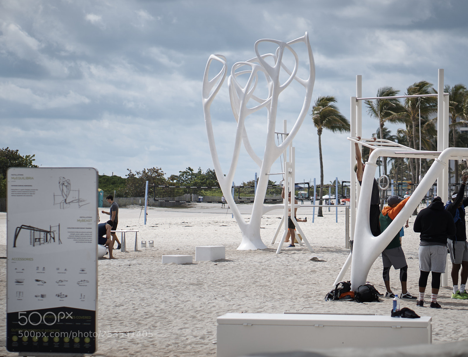 Sony a6000 sample photo. Miami beach playpark photography
