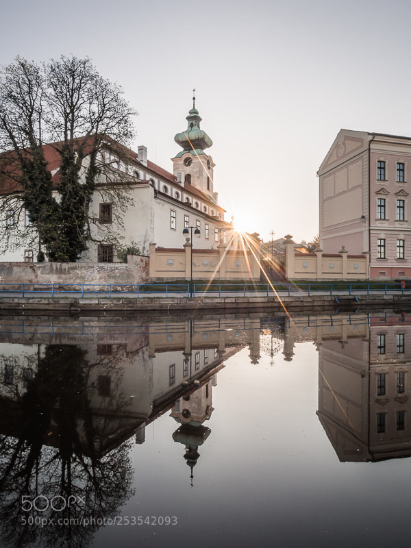 Olympus OM-D E-M5 sample photo. Morning town photography