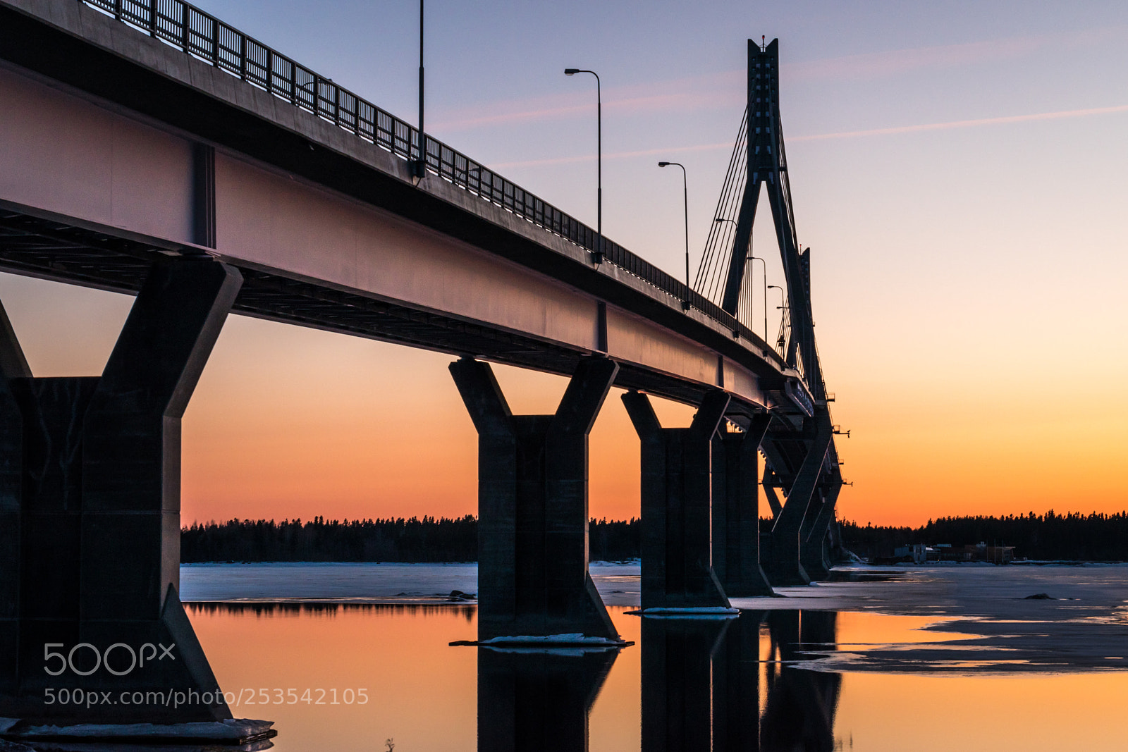 Nikon D5500 sample photo. Raippaluoto bridge photography
