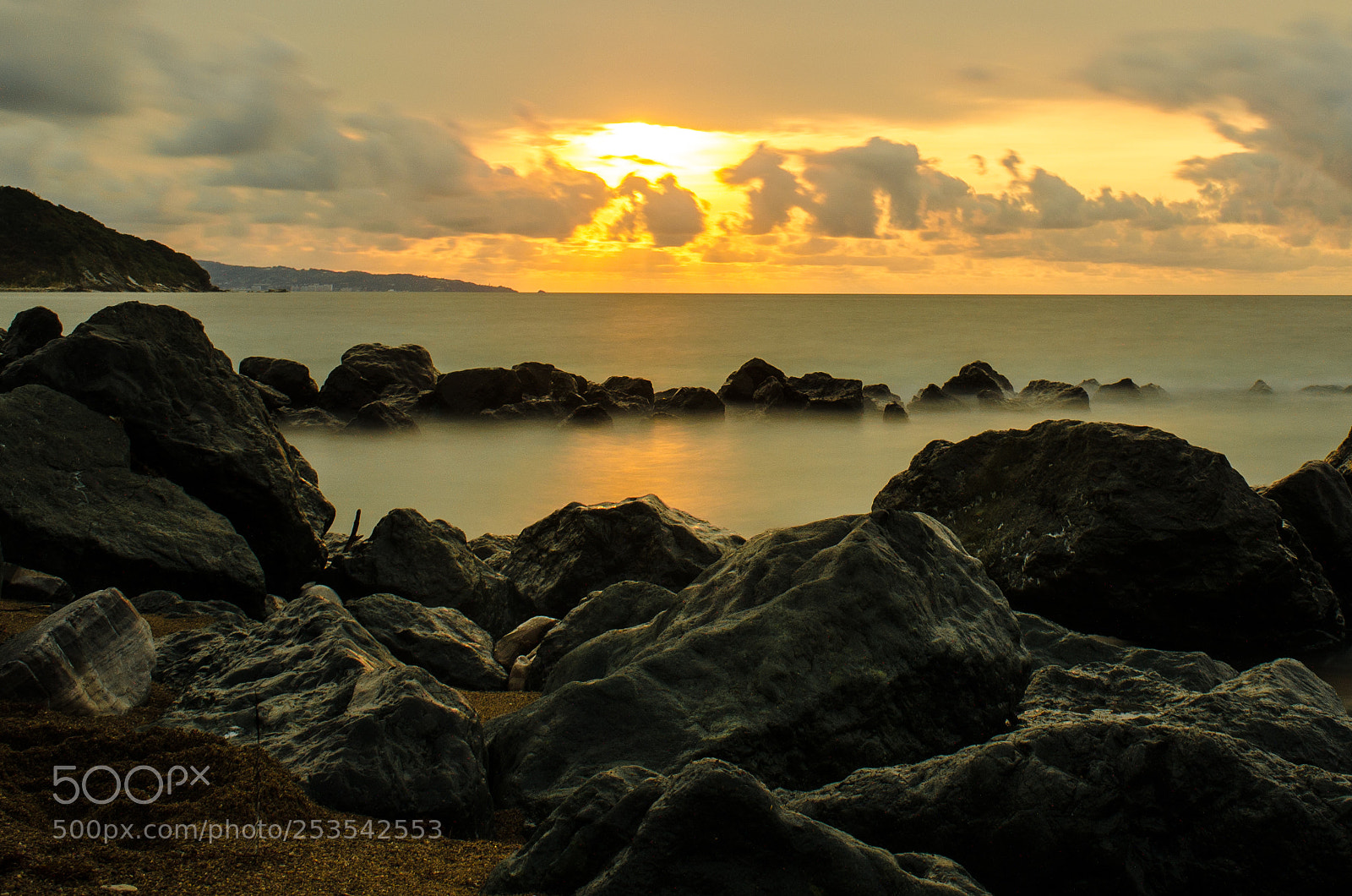 Nikon D5100 sample photo. Sunset over water photography