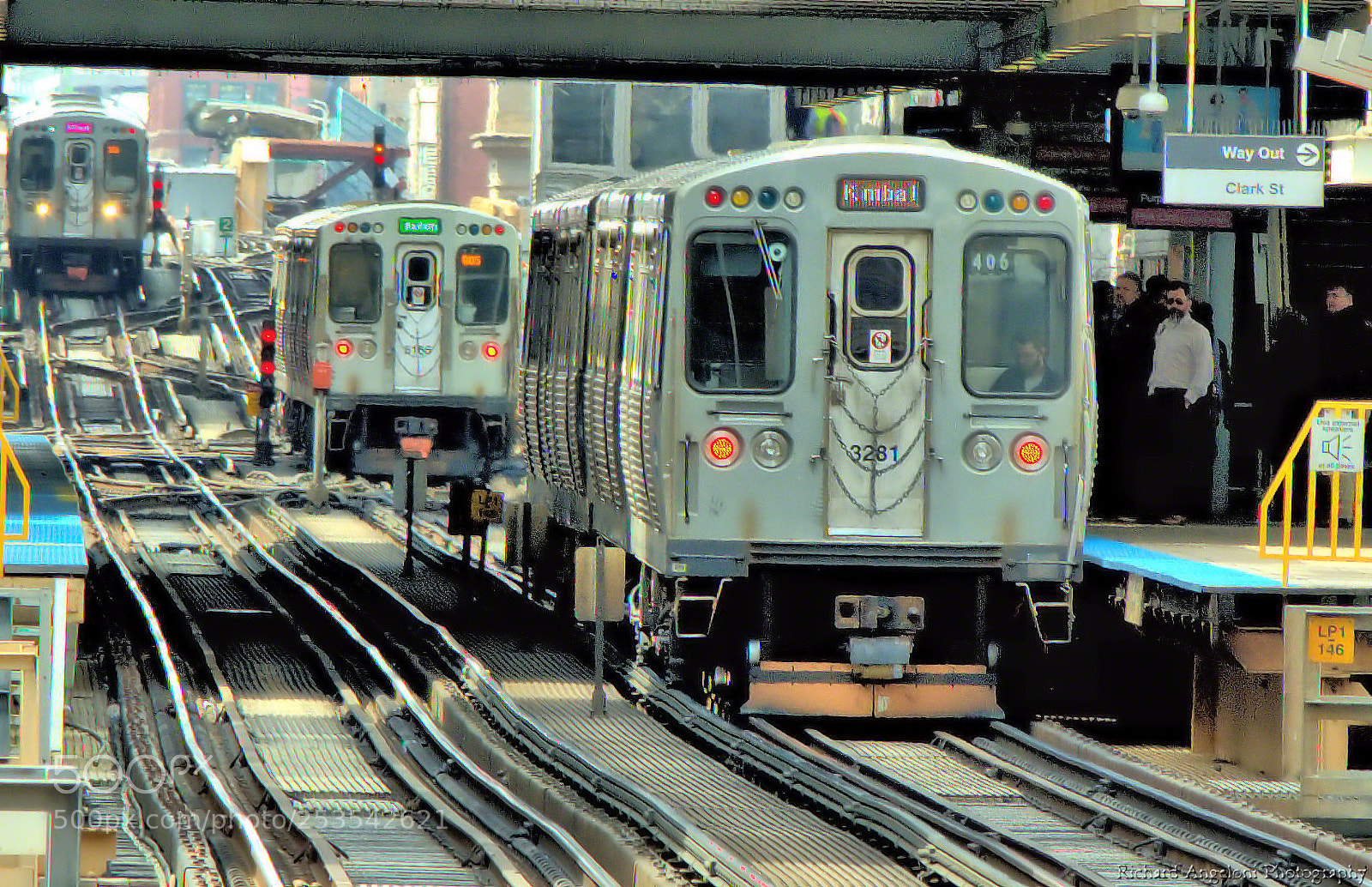 Nikon D5200 sample photo. The chicago "l" loop photography