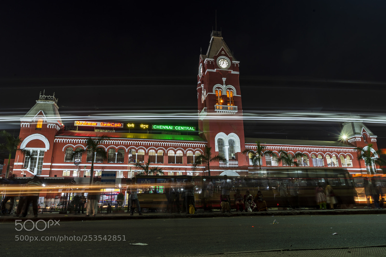 Sony a7 II sample photo. Chennai central railway station photography