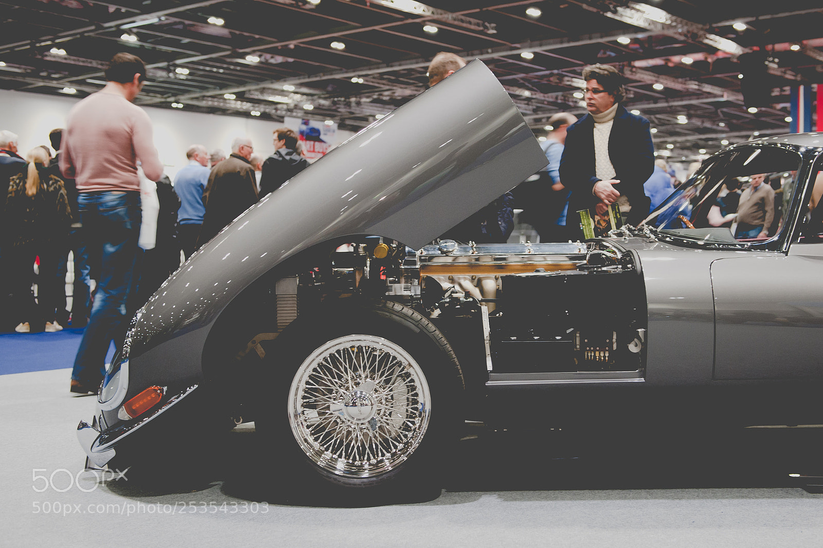 Nikon D700 sample photo. Jaguar e-type at the photography