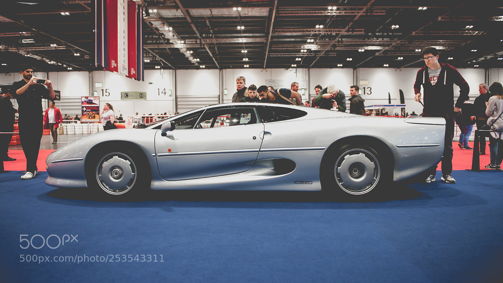 Nikon D700 sample photo. Jaguar xj220 photography