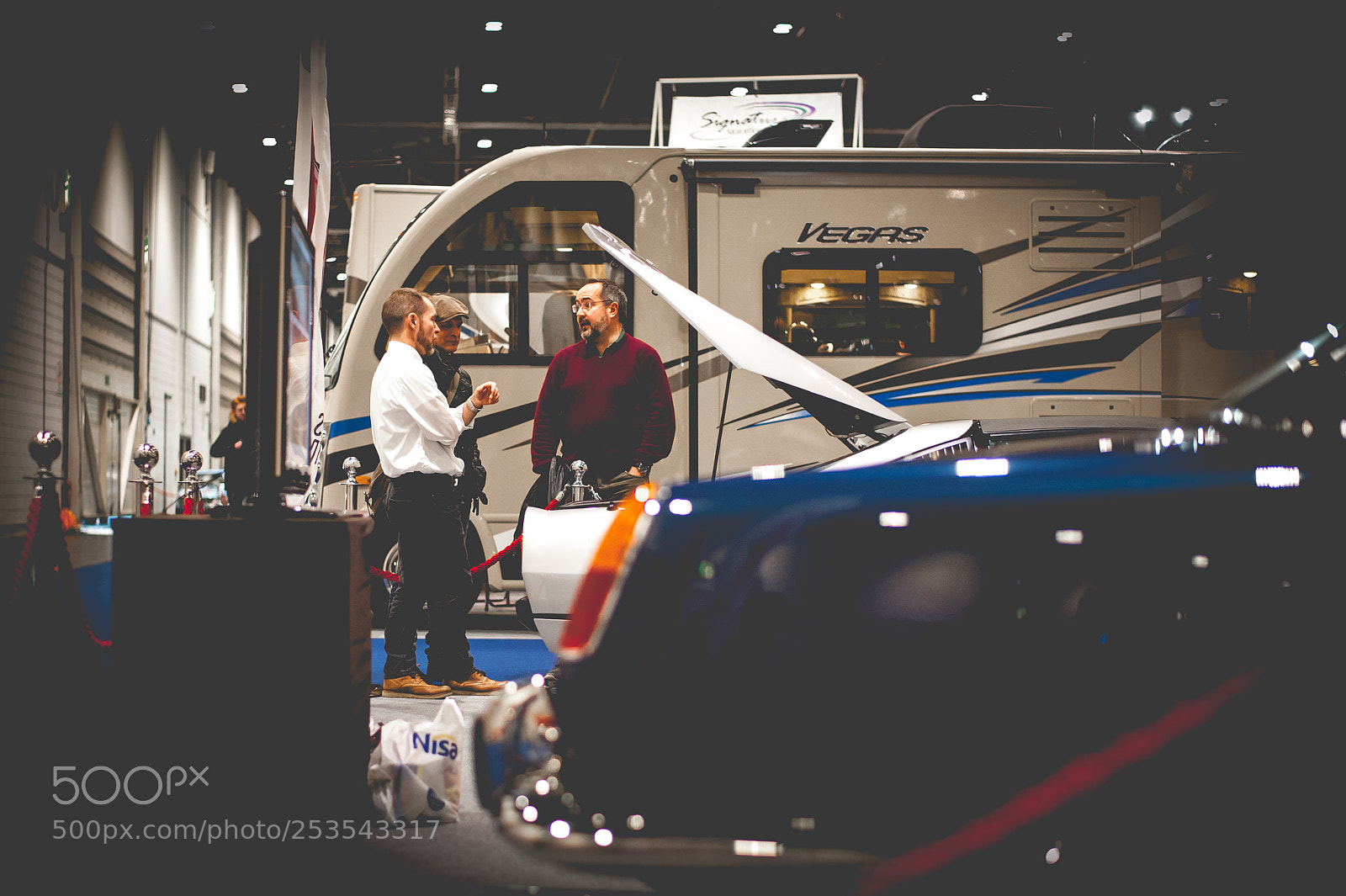 Nikon D700 sample photo. London classic car show photography