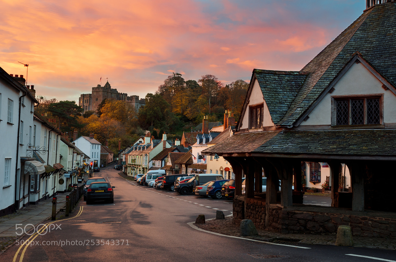 Nikon D7000 sample photo. Dunster. somerset, england photography