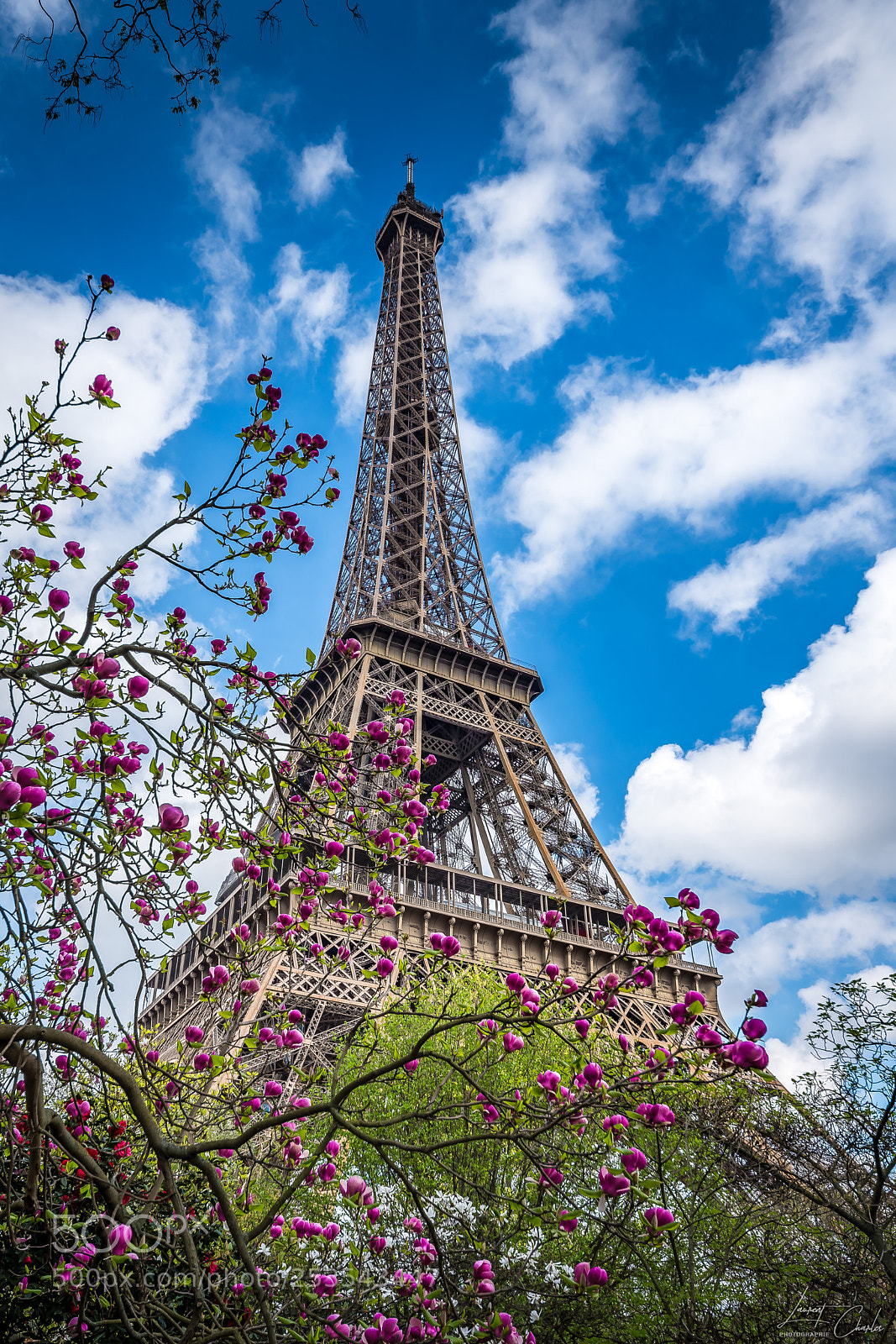 Sony a7R III sample photo. Tour eiffel au printemps photography