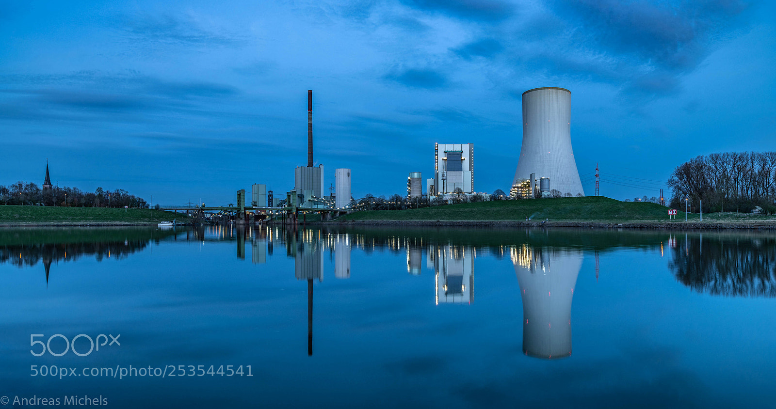 Nikon D850 sample photo. Coal-fired power station. photography