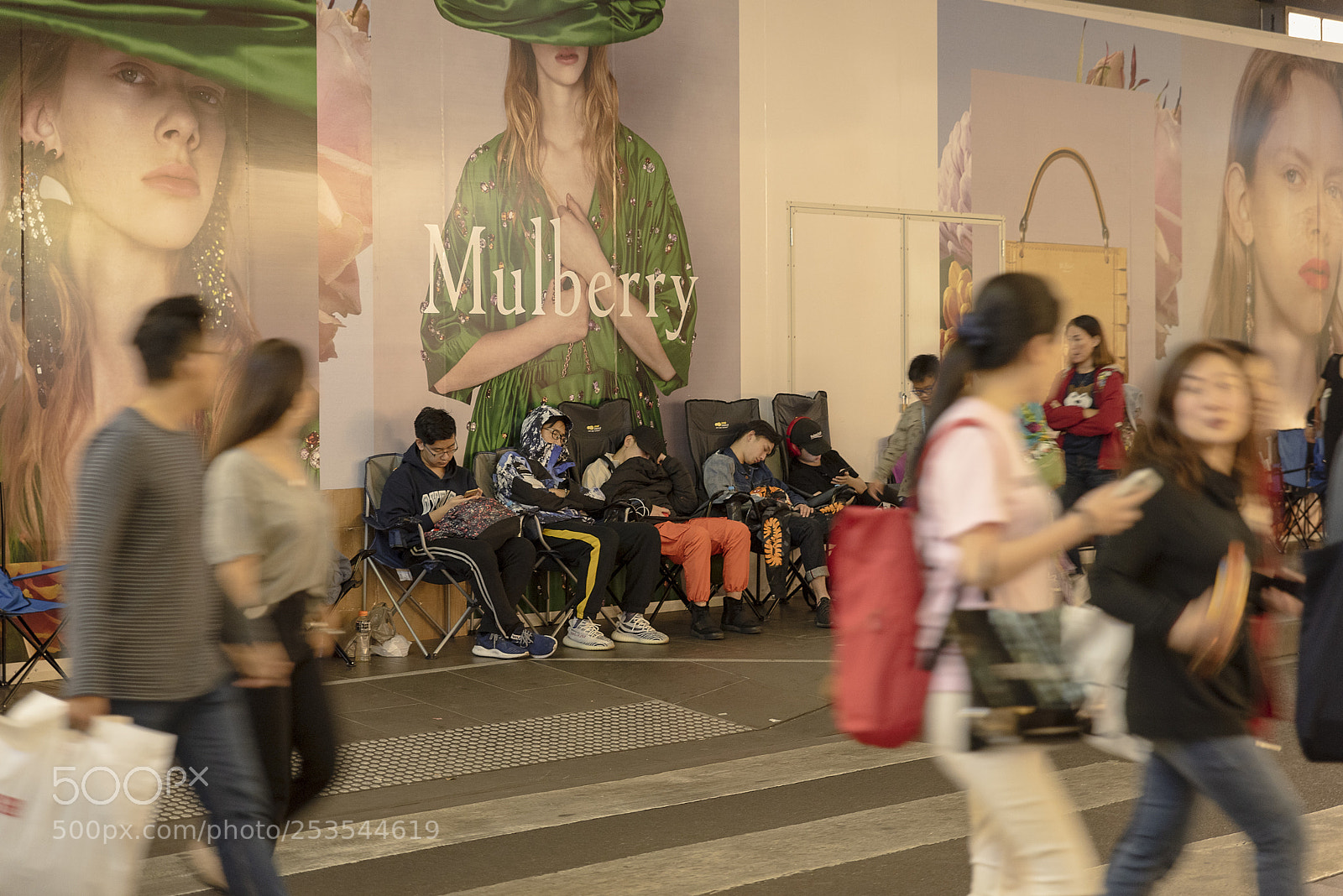 Nikon D810 sample photo. Queuing over night for photography