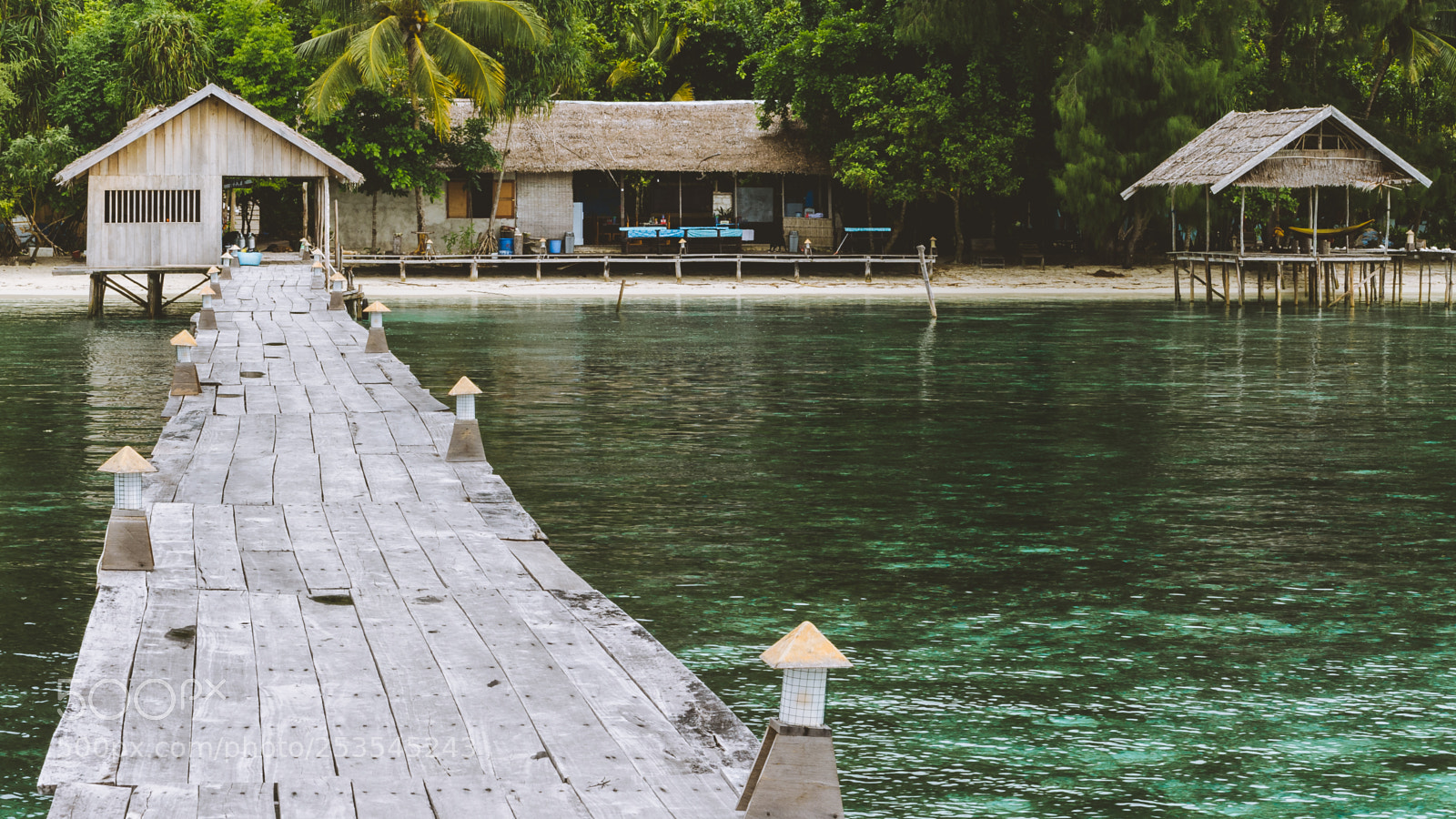 Panasonic DMC-G70 sample photo. Pier of dive station photography