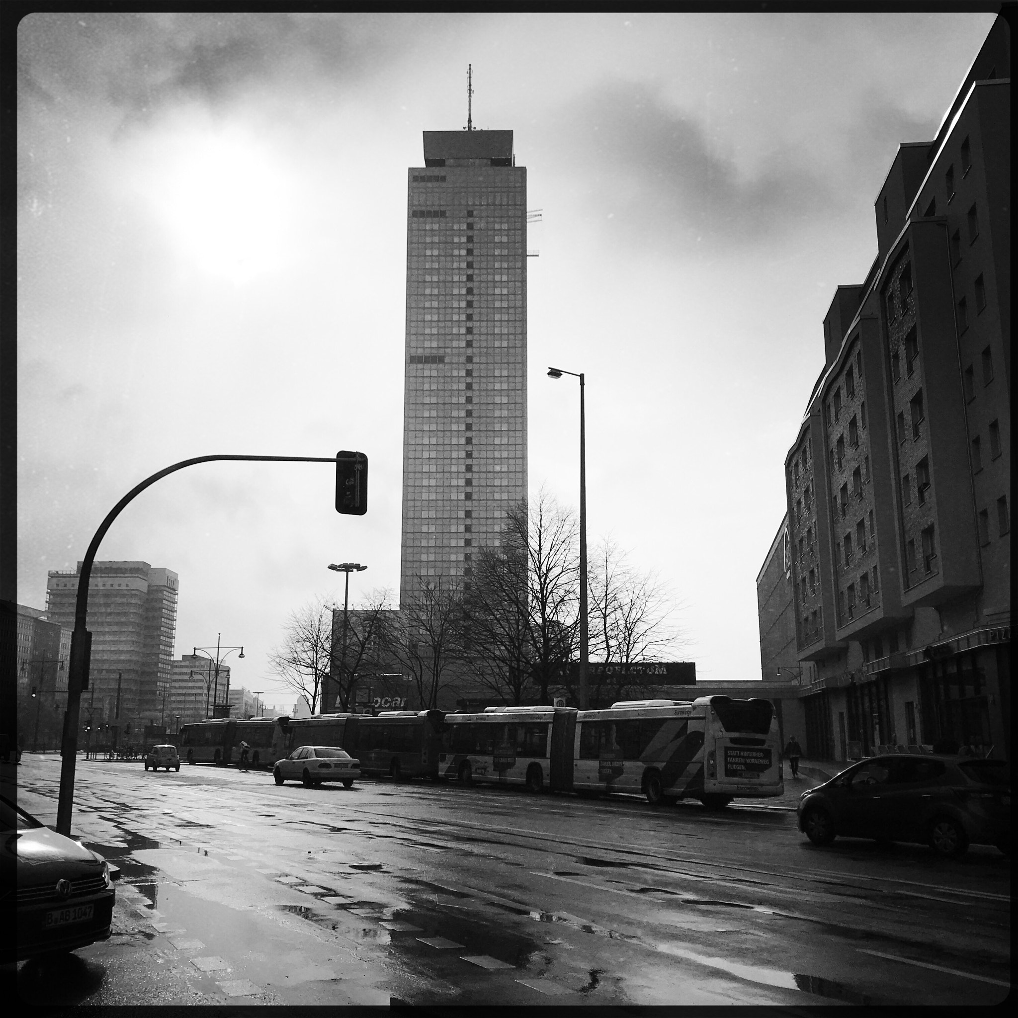 Hipstamatic 342 sample photo. Tall building photography