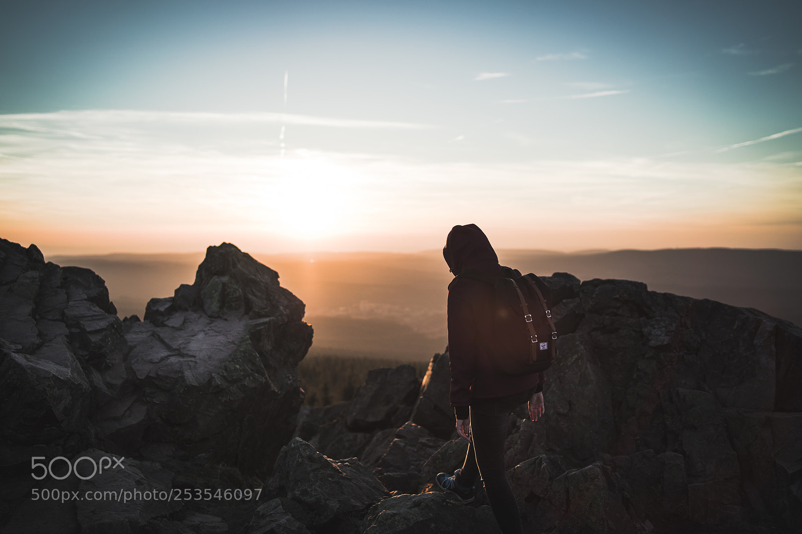Sony a7 II sample photo. Sundown at the wolfswarte photography