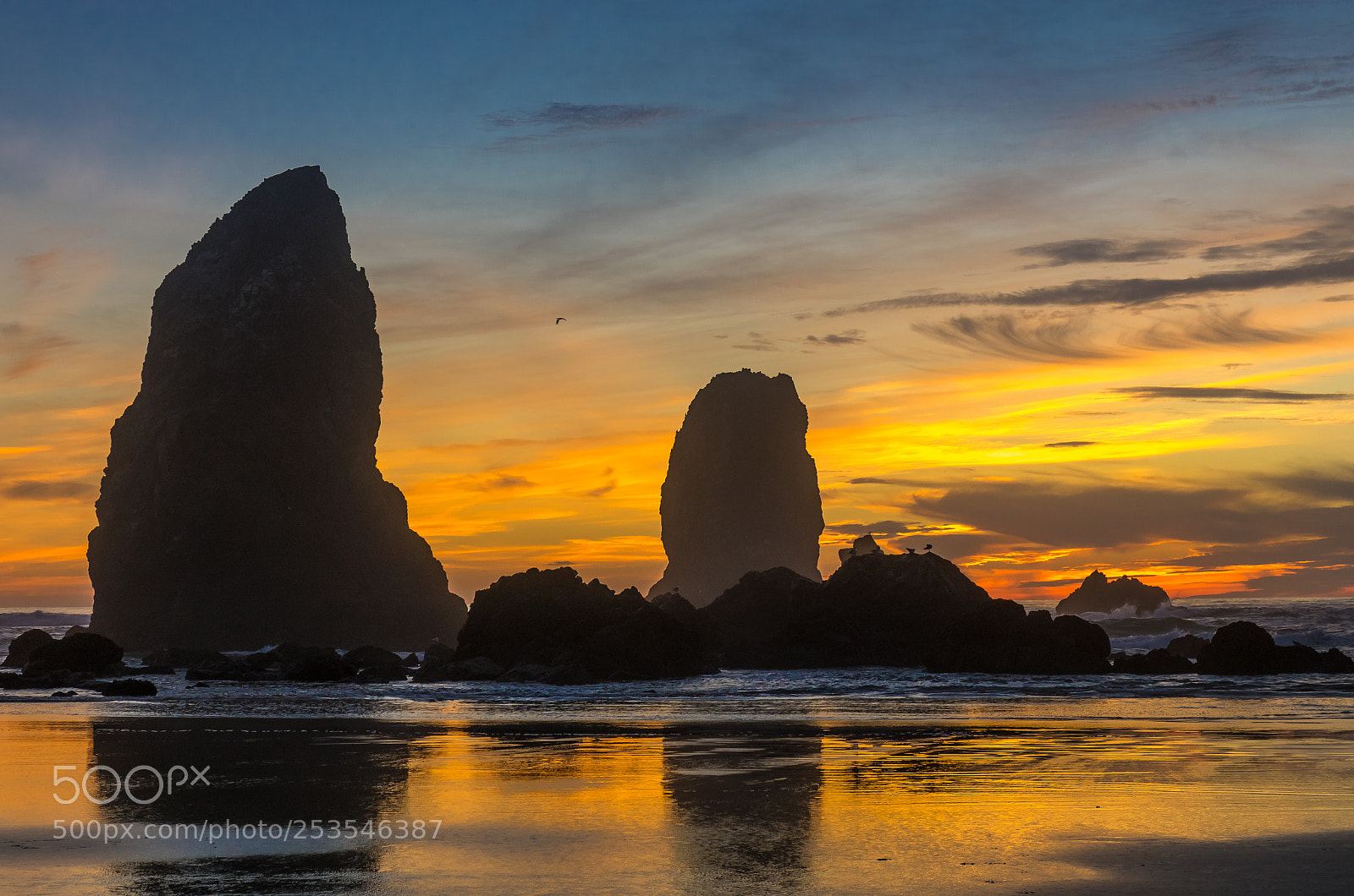 Pentax K-5 sample photo. Cannon beach photography