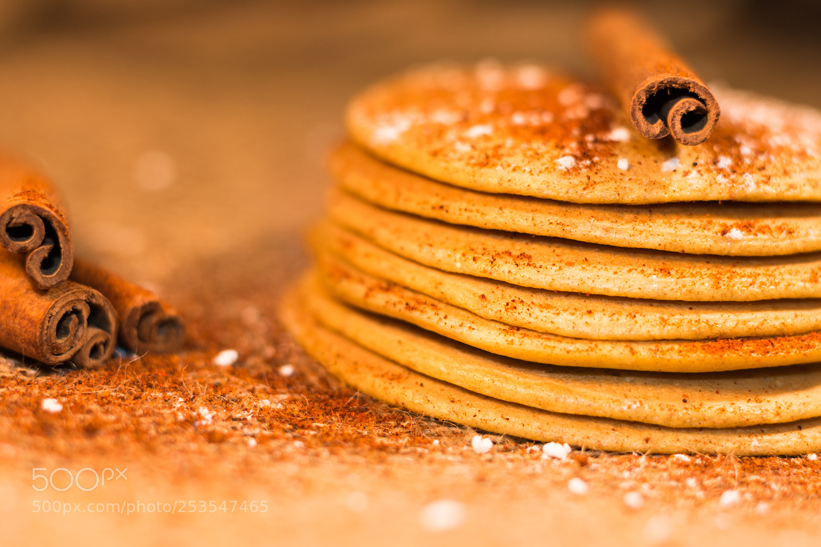Nikon D7200 sample photo. Cinnamon pancake photography