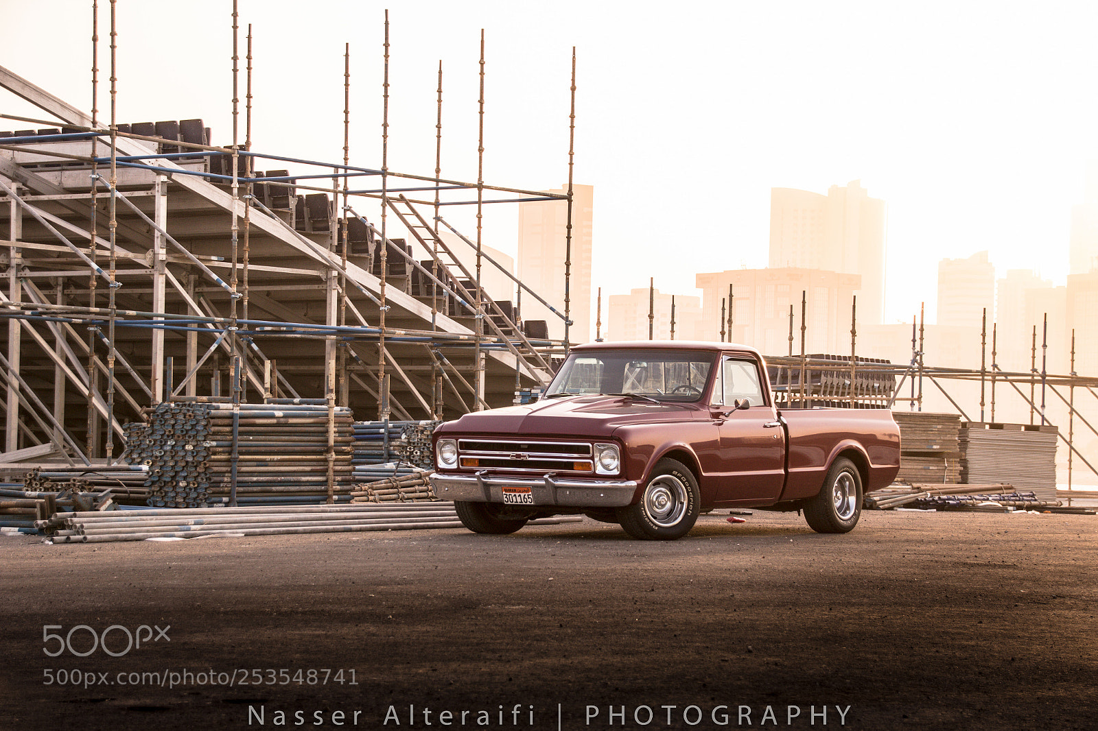 Canon EOS 600D (Rebel EOS T3i / EOS Kiss X5) sample photo. Restored 1967 chevy c10 photography