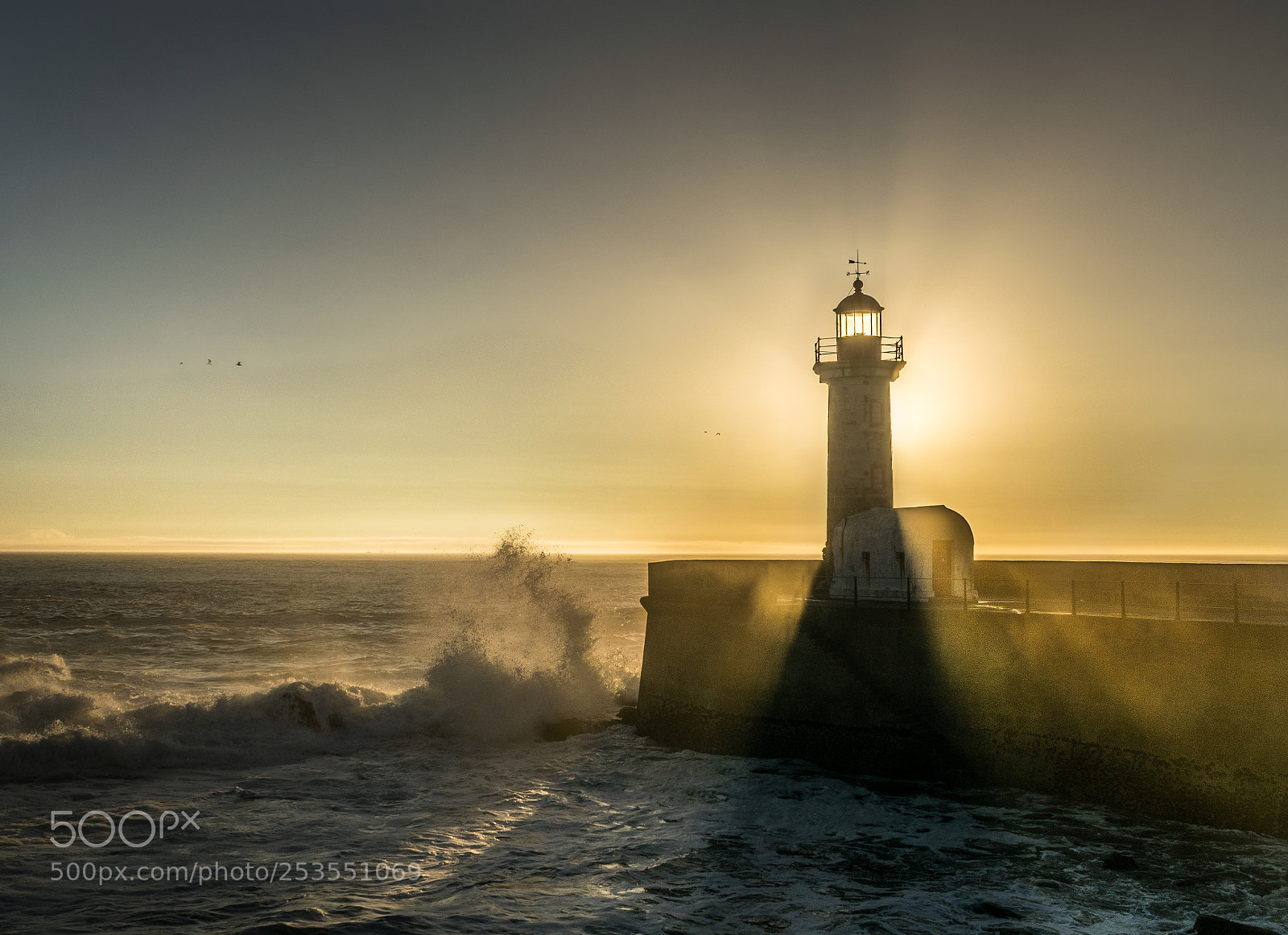 Nikon D5300 sample photo. Lighthouse silhouette photography