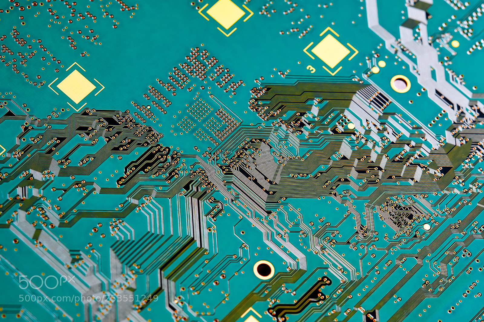 Canon EOS 50D sample photo. Electronic circuit board close photography