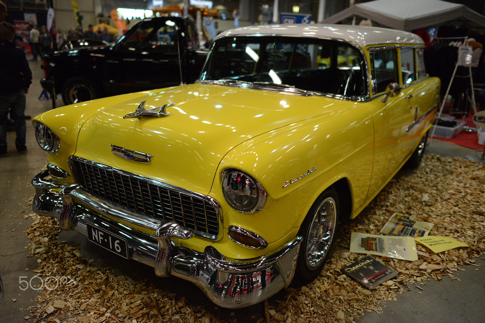 Nikon D800 + Nikon AF-S Nikkor 28mm F1.8G sample photo. Chevrolet nomad 1955 photography