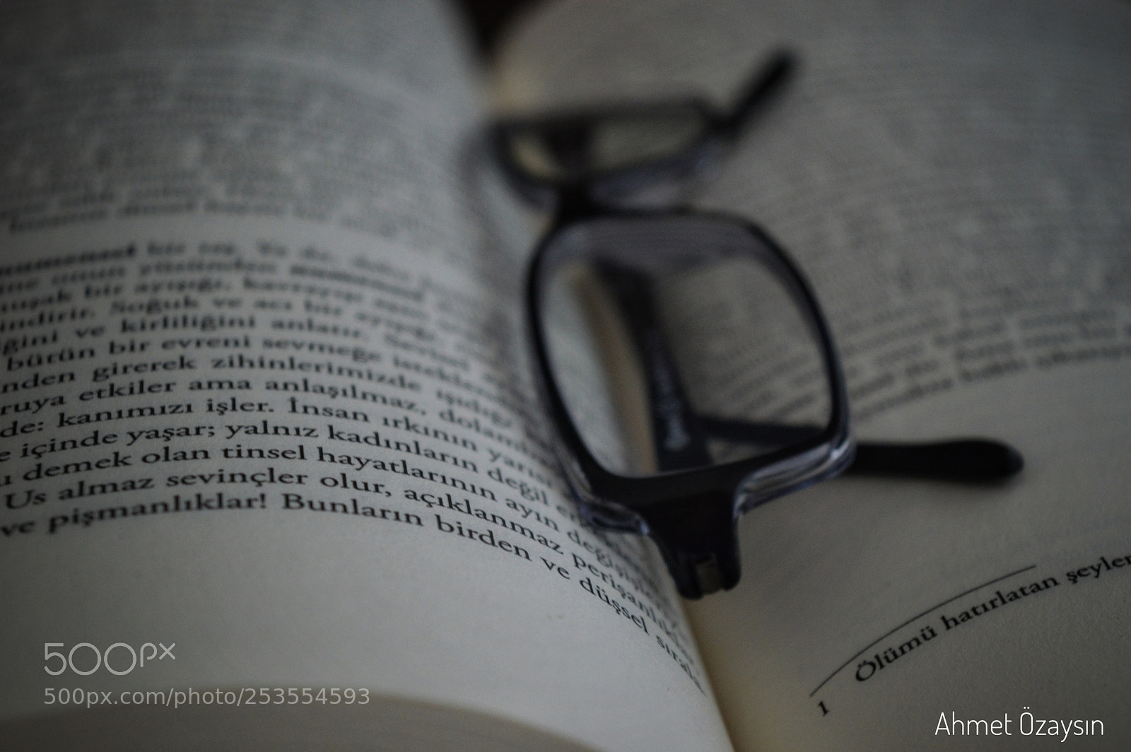 Nikon D3200 sample photo. Book and glasses photography