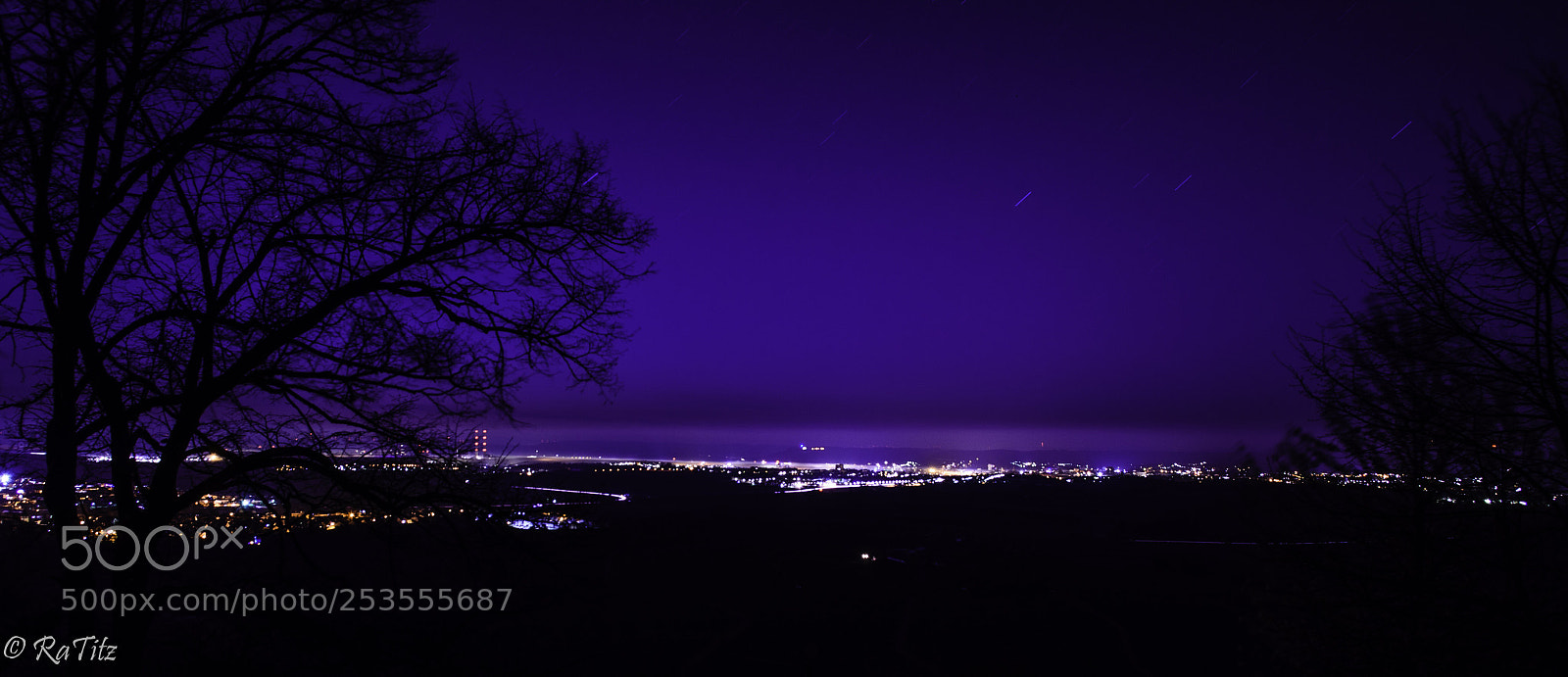 Nikon D7000 sample photo. Lichtermeer über heilbronn photography