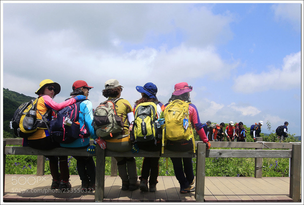 Canon EOS 60D sample photo. Five women photography