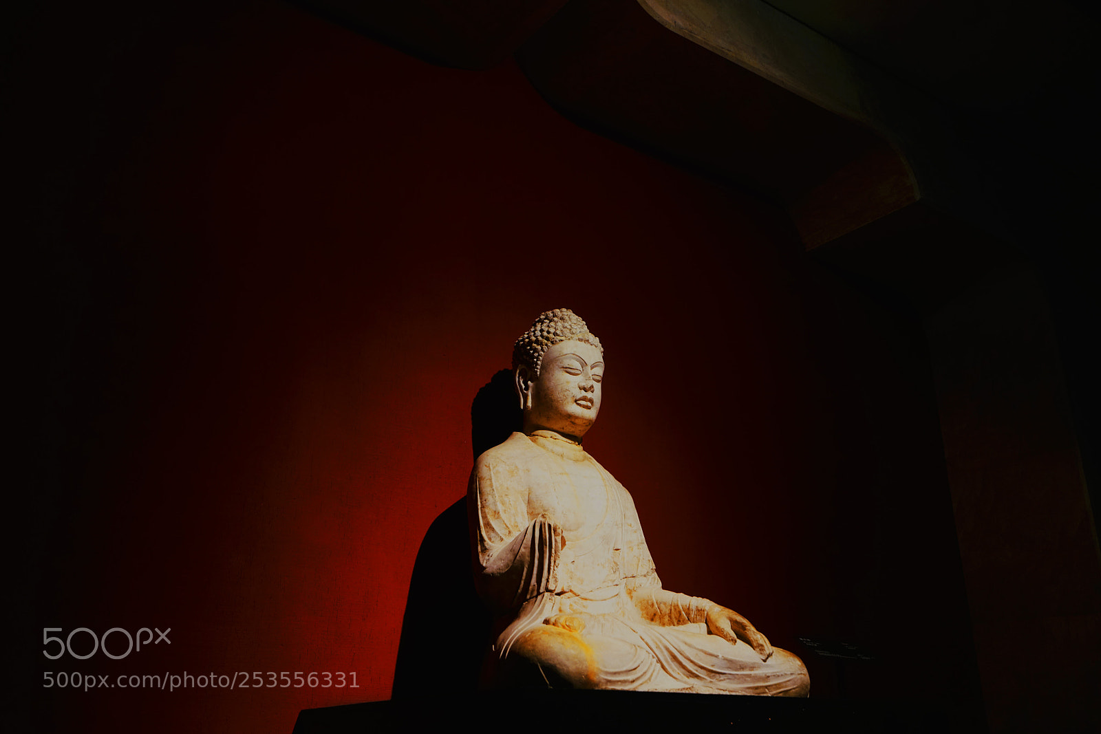 Sony a7R II sample photo. A statue of buddhism photography