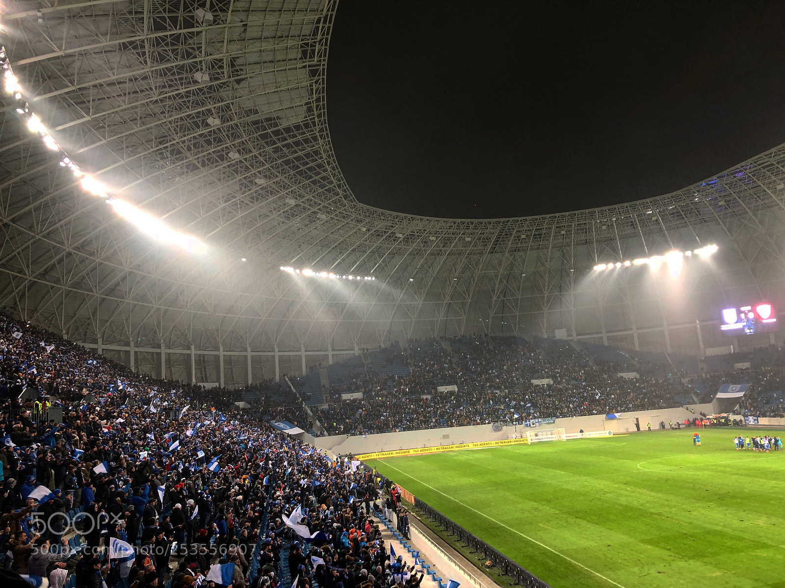 Apple iPhone 8 sample photo. Match day . stadium photography
