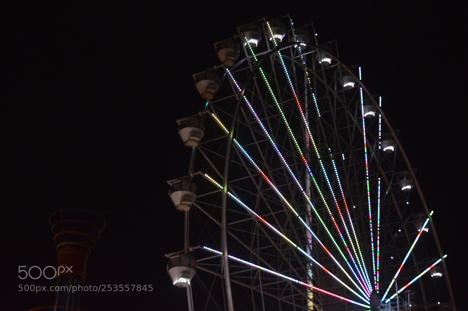 Nikon D3200 sample photo. Color wheel photography