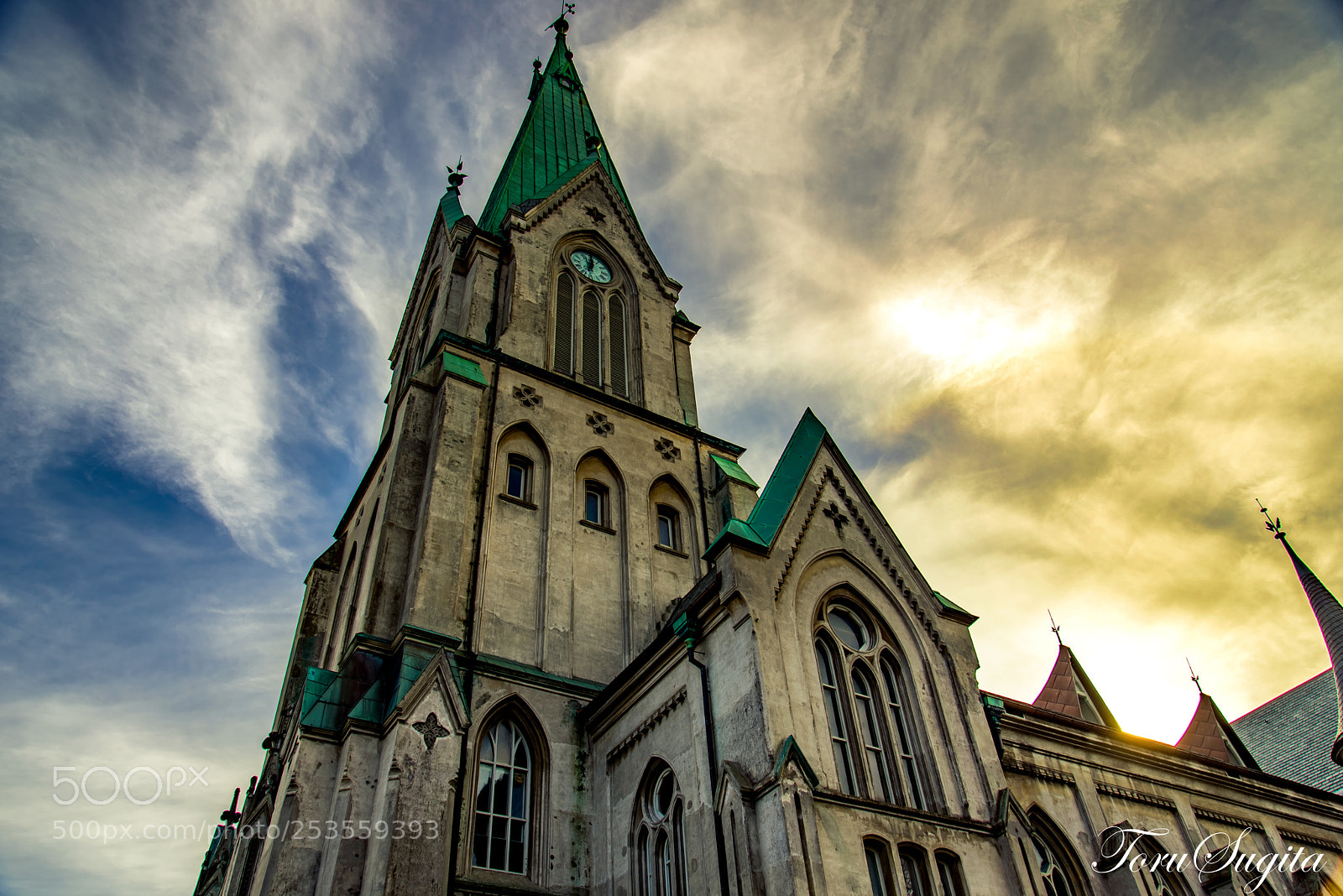 Nikon D610 sample photo. Kristiansand cathedral photography