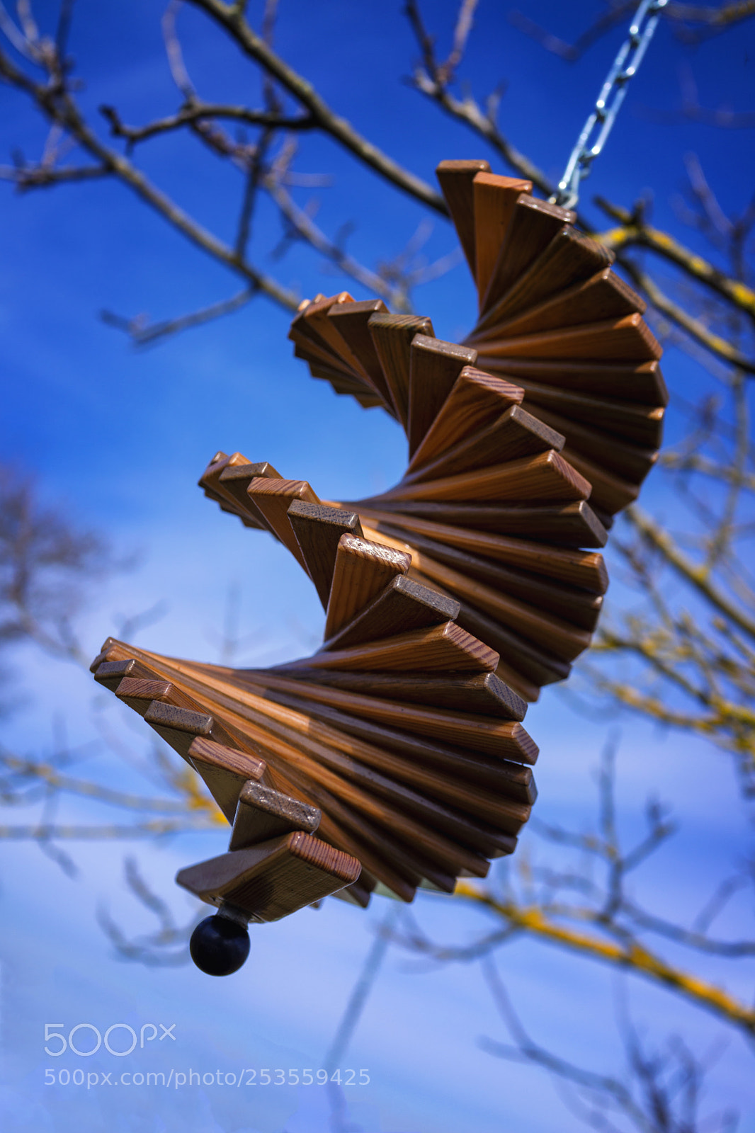 Sony Cyber-shot DSC-RX1 sample photo. Wooden wind chime in photography