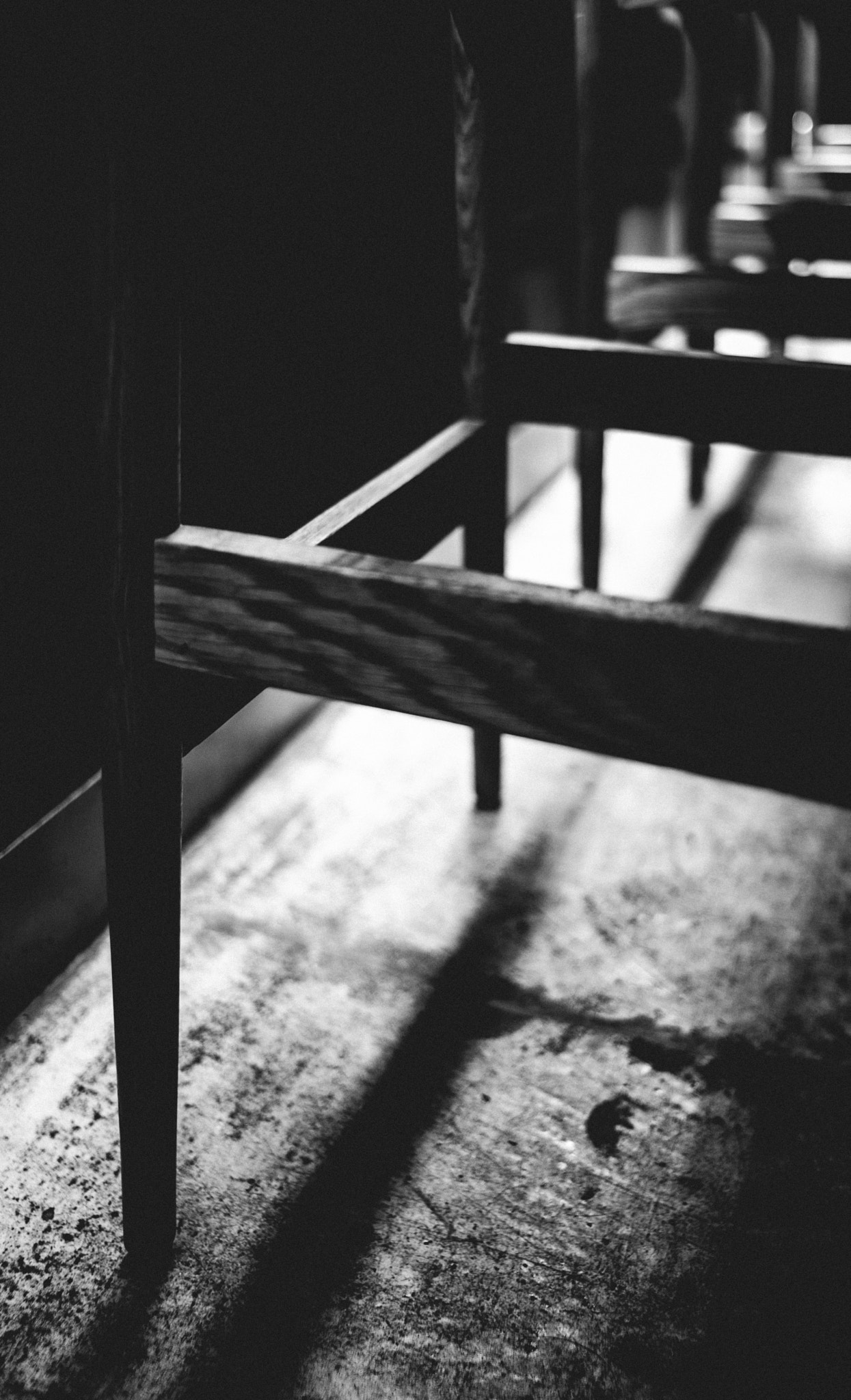 Leica M Monochrom (Typ 246) sample photo. Marou cafe chair study photography