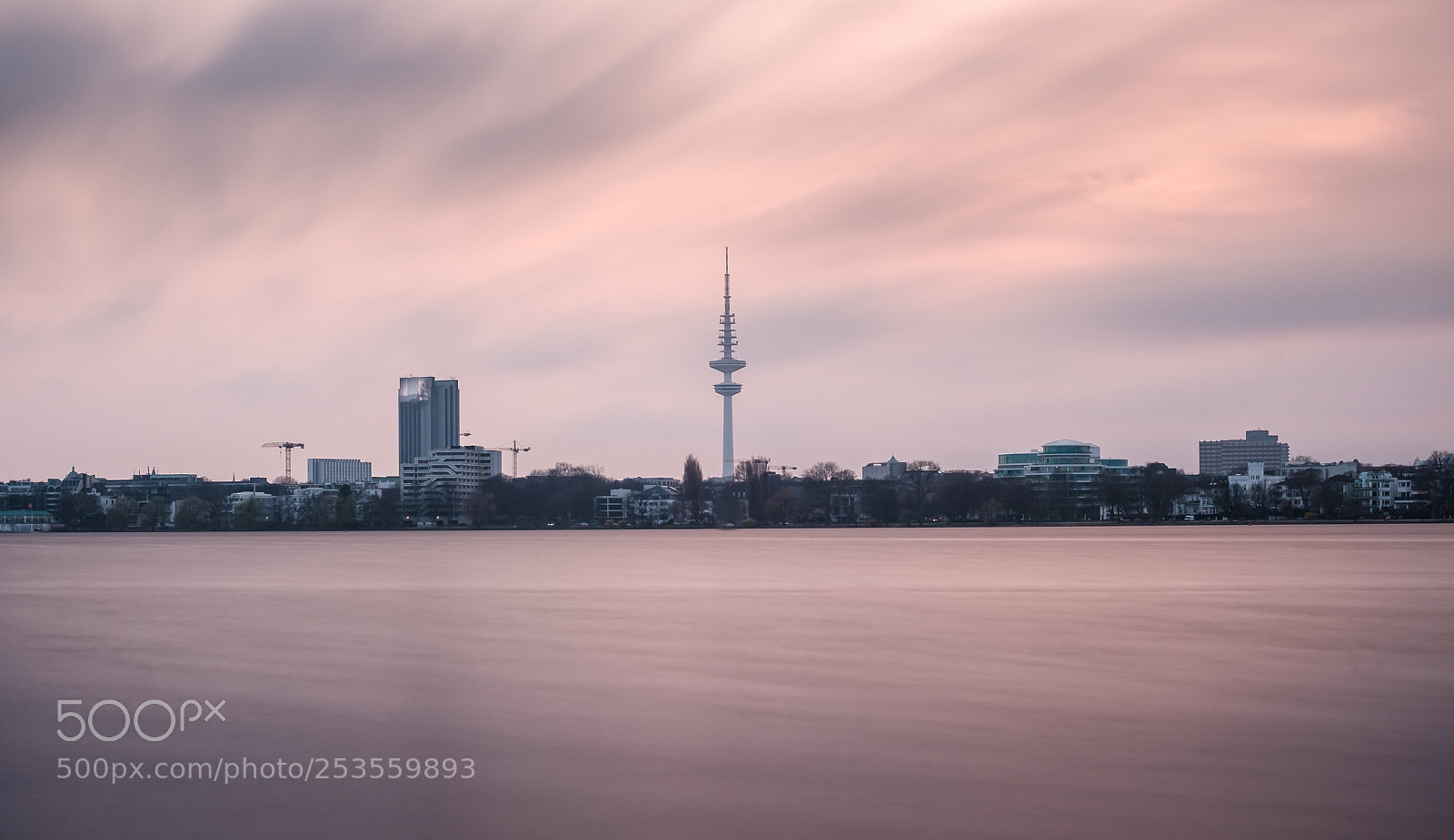 Fujifilm X-T2 sample photo. Hamburg alster sundowner photography