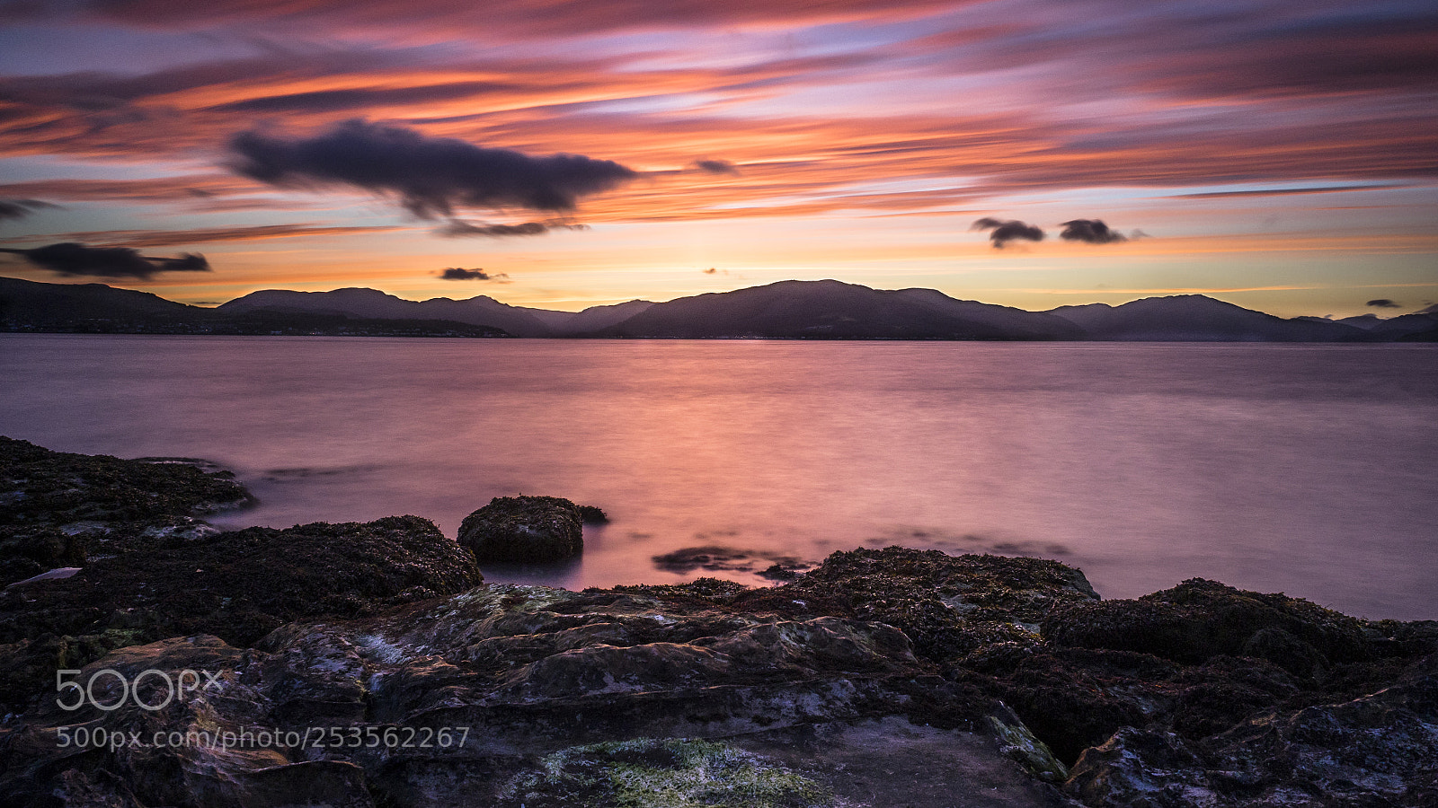 Olympus OM-D E-M1 sample photo. Fiery clyde sunset photography