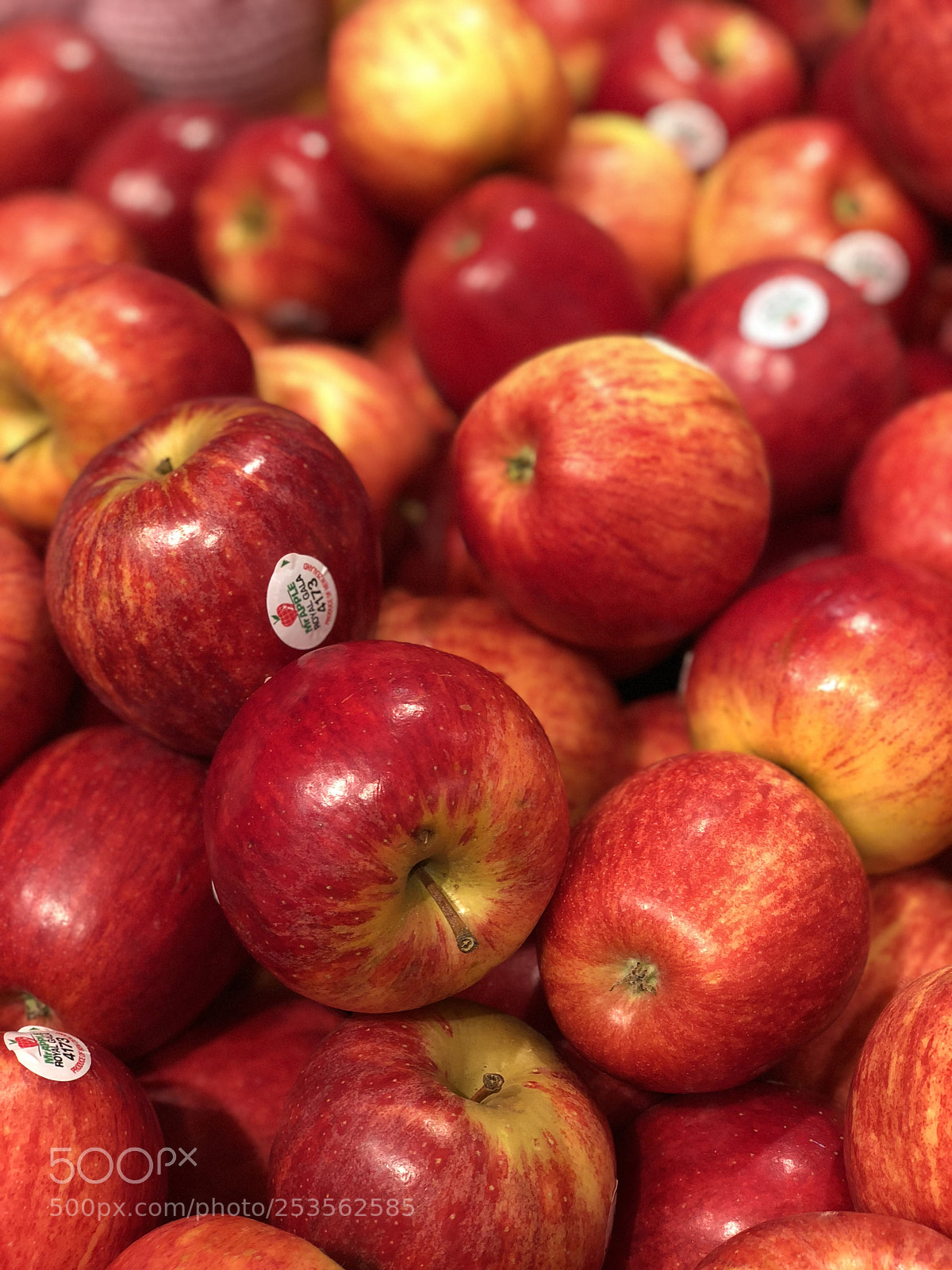 Apple iPhone X sample photo. Red apple photography
