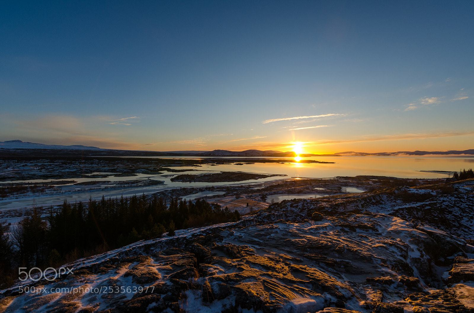 Nikon D5100 sample photo. Icelandic sunset photography