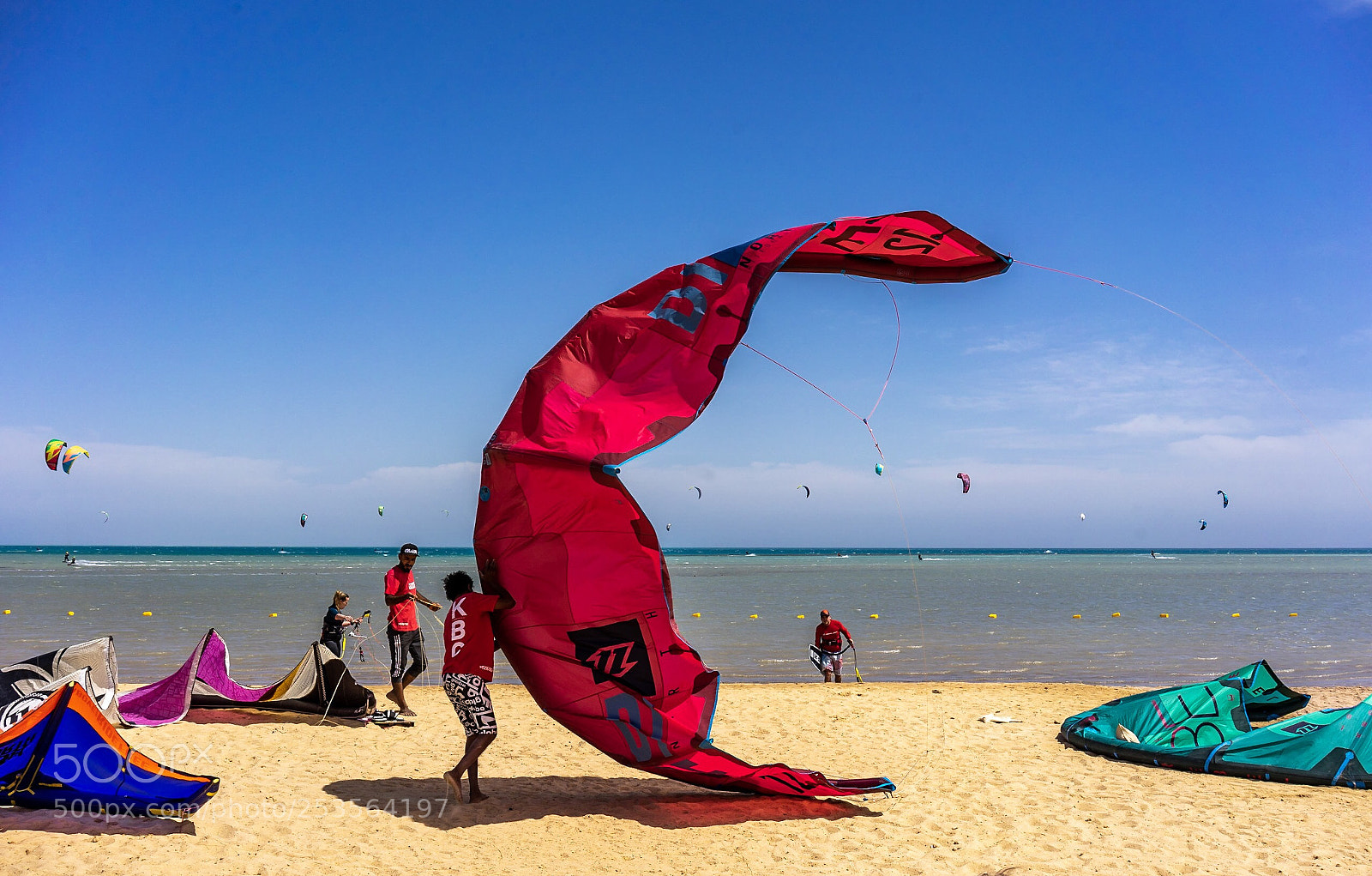 Sony a7 II sample photo. Kitesurfing photography