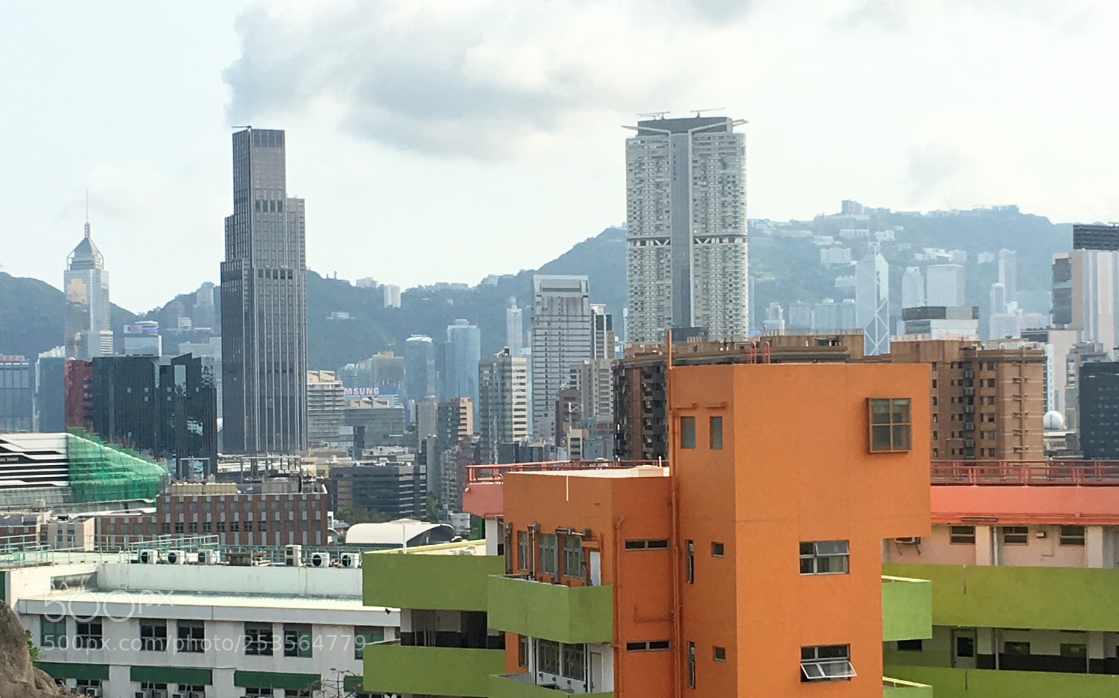 Apple iPhone 6s Plus sample photo. Urban roof tops of photography