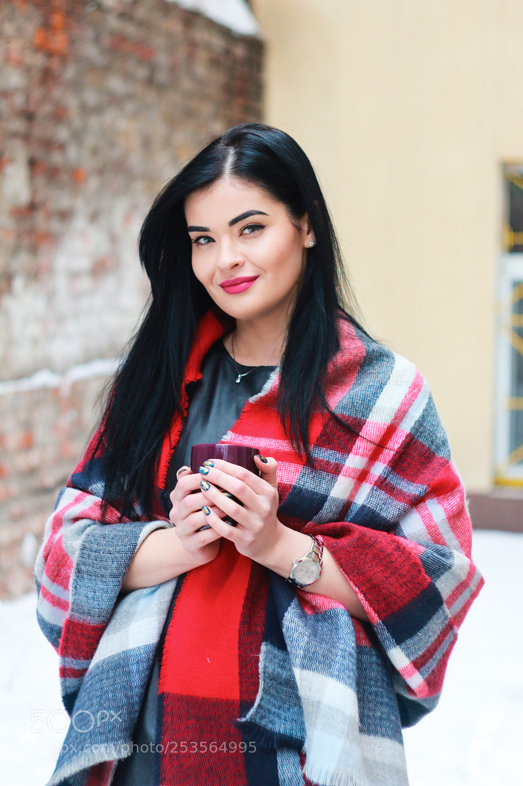 Canon EOS 70D sample photo. Winter portrait photography