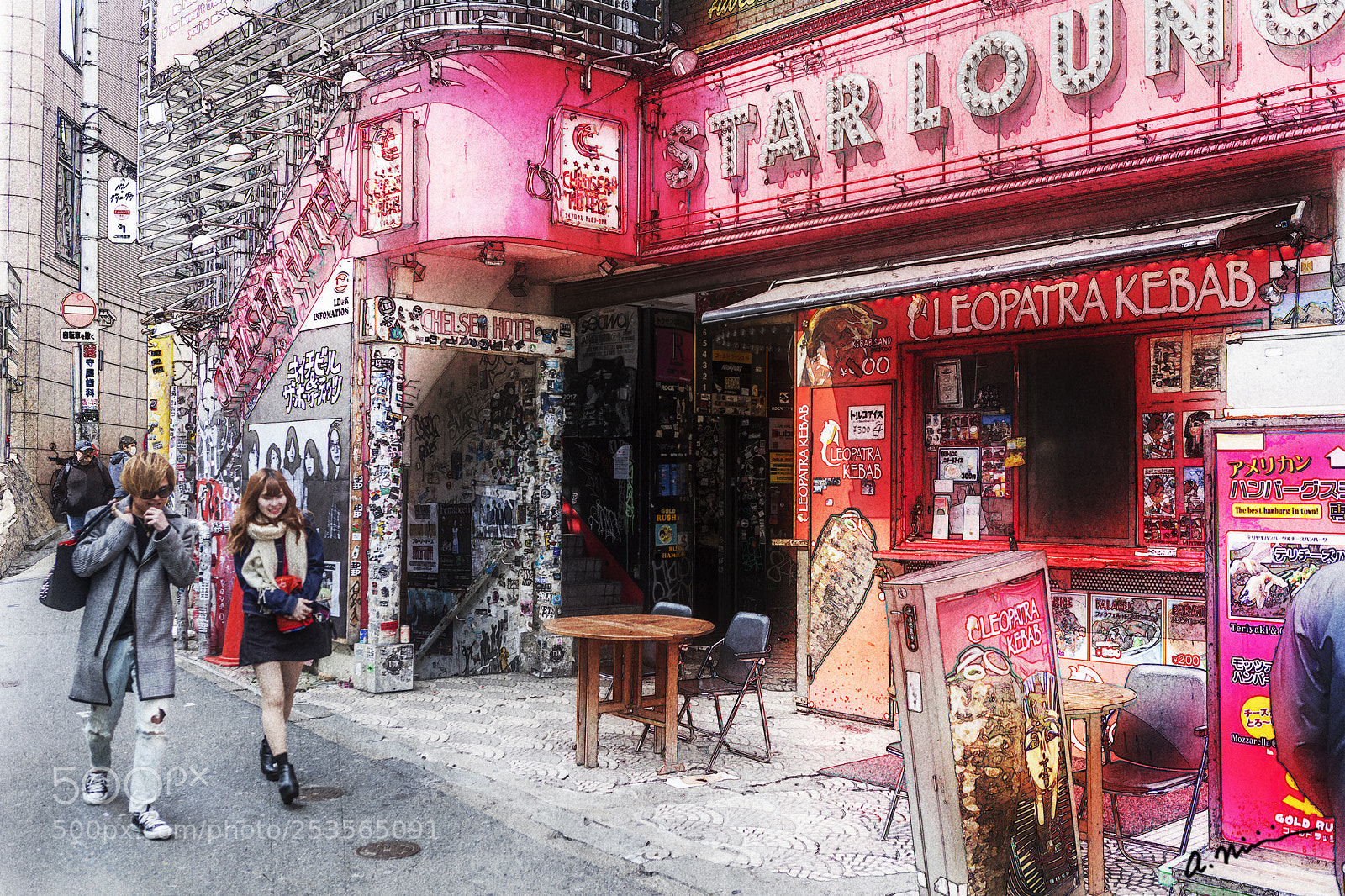 Canon EOS 5D Mark II sample photo. Shibuya chelsea photography