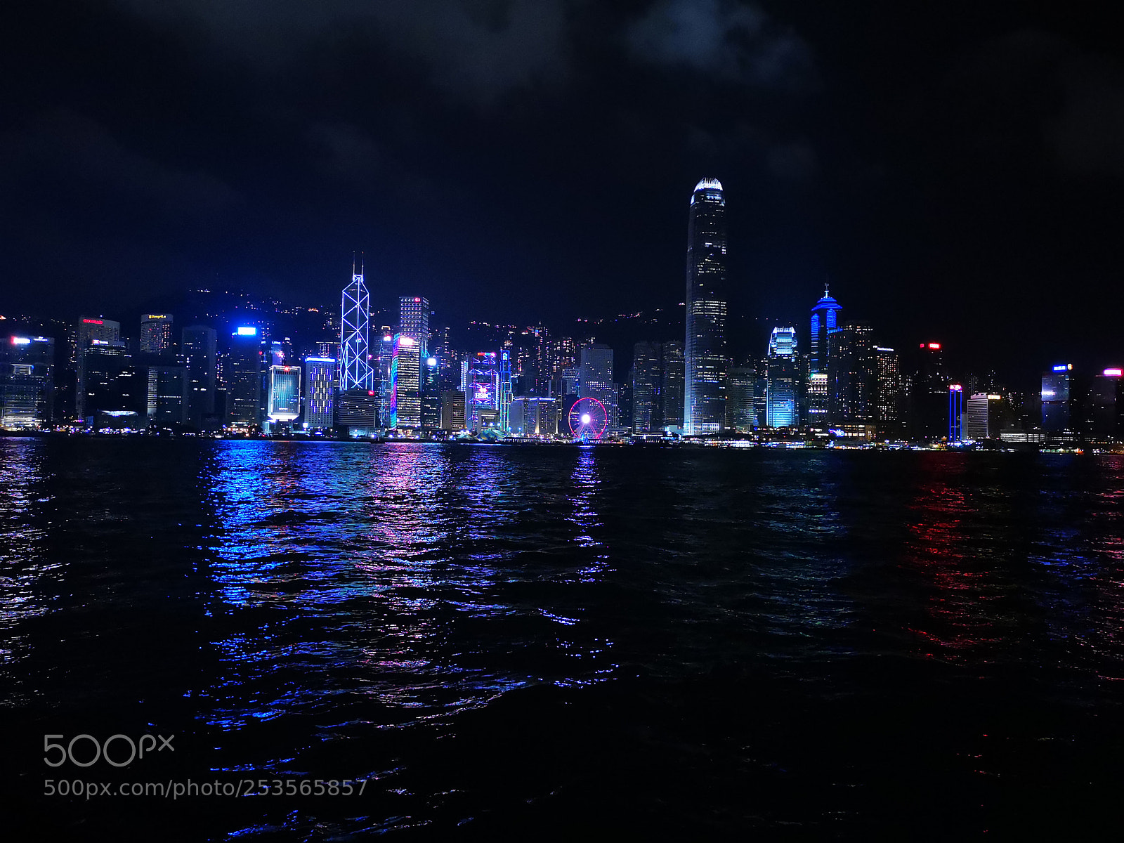 HUAWEI CLT-L29 sample photo. Gloomy night photography
