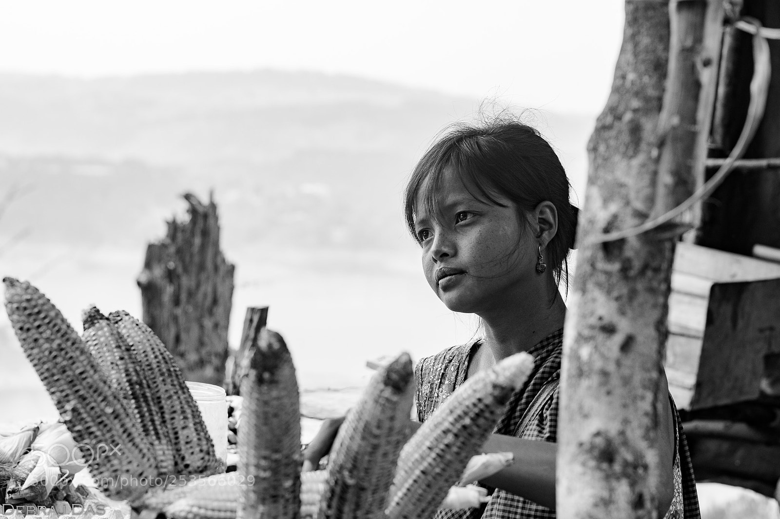 Nikon D500 sample photo. The corn seller photography
