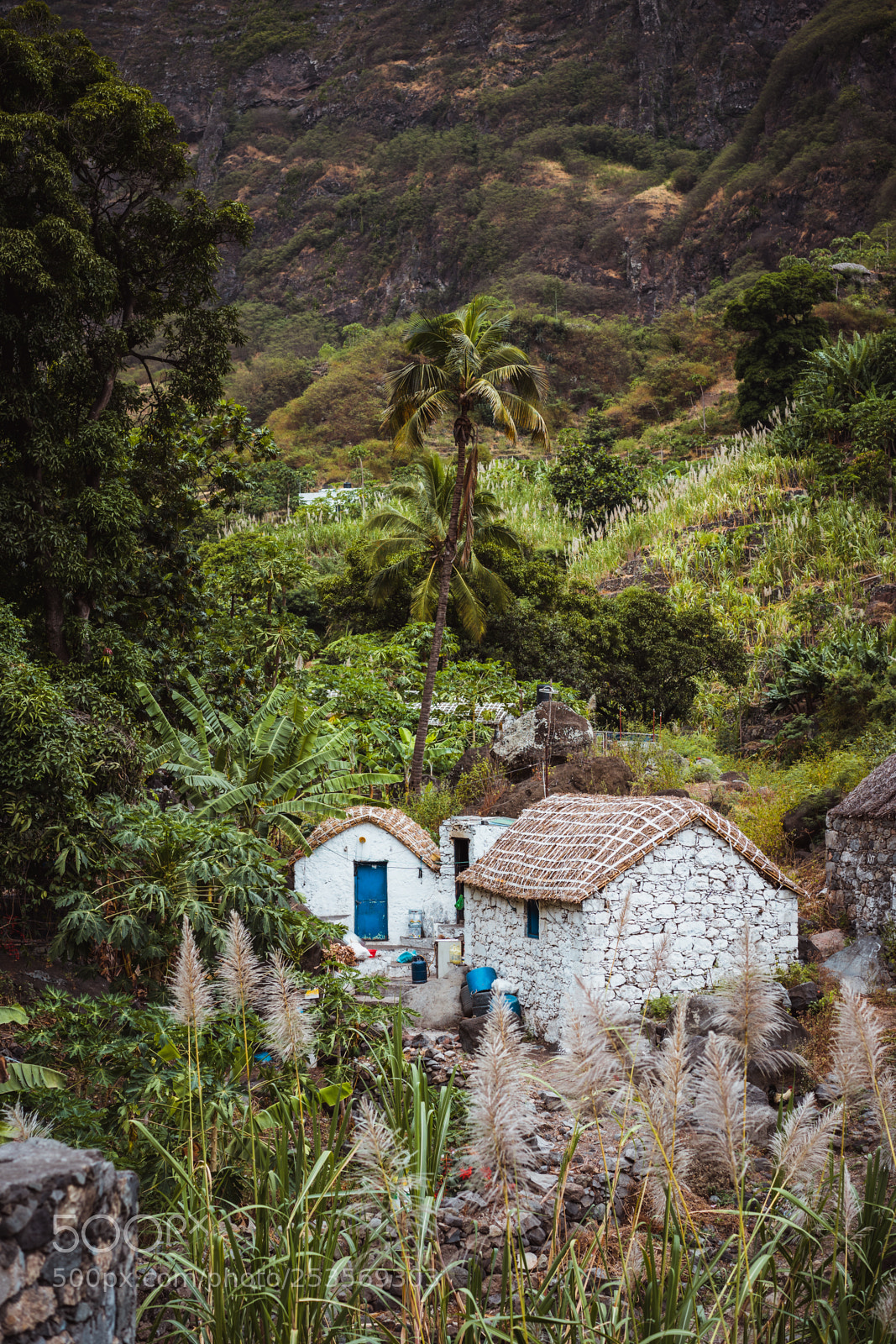 Sony a7 II sample photo. Stone houses in local photography