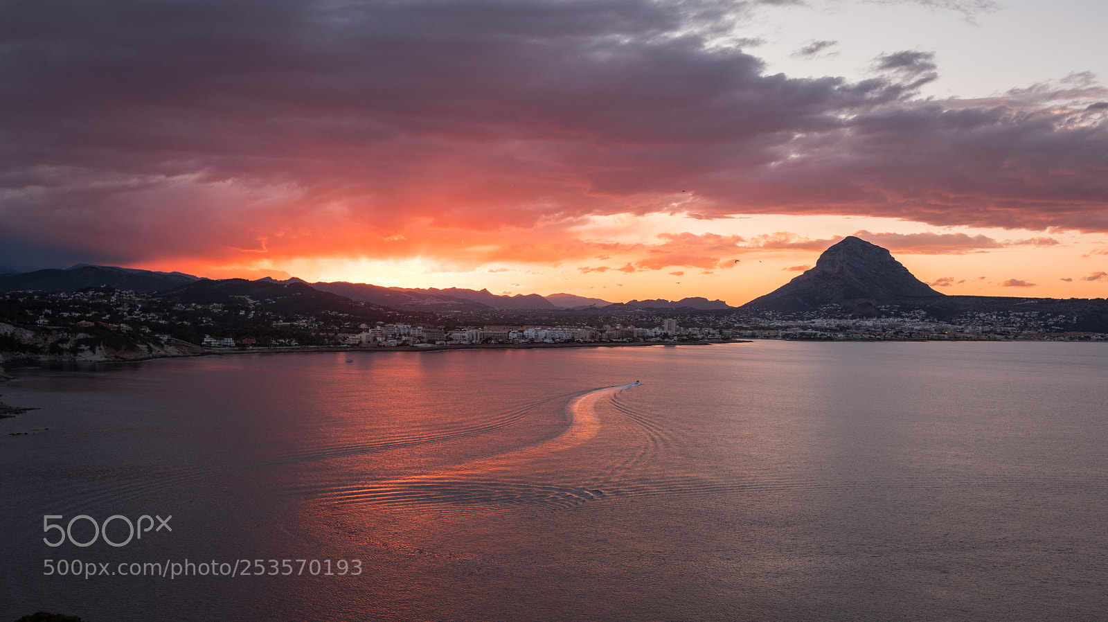 Nikon D850 sample photo. Sunset in javea photography