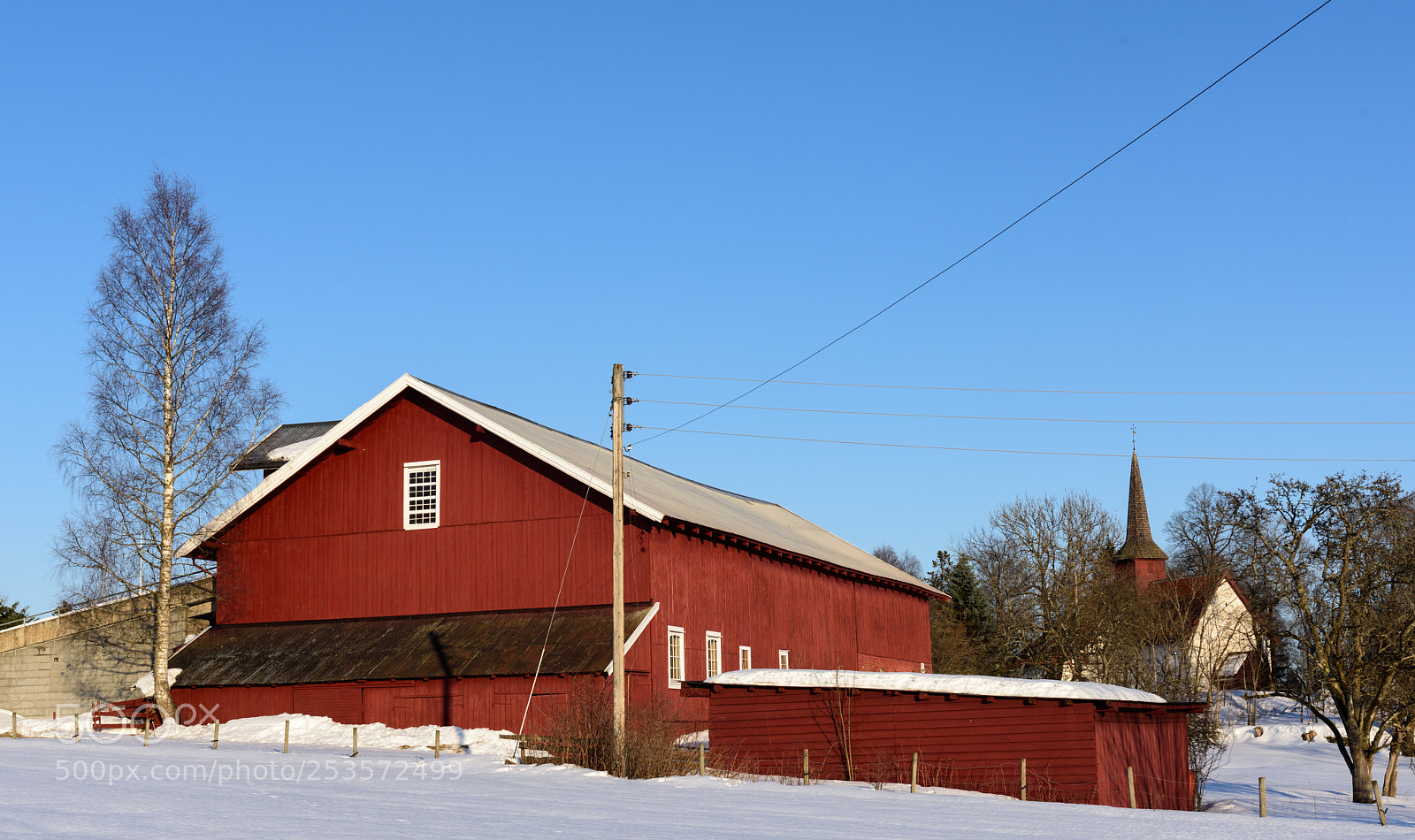 Nikon D810 sample photo. Tanum barn and church photography