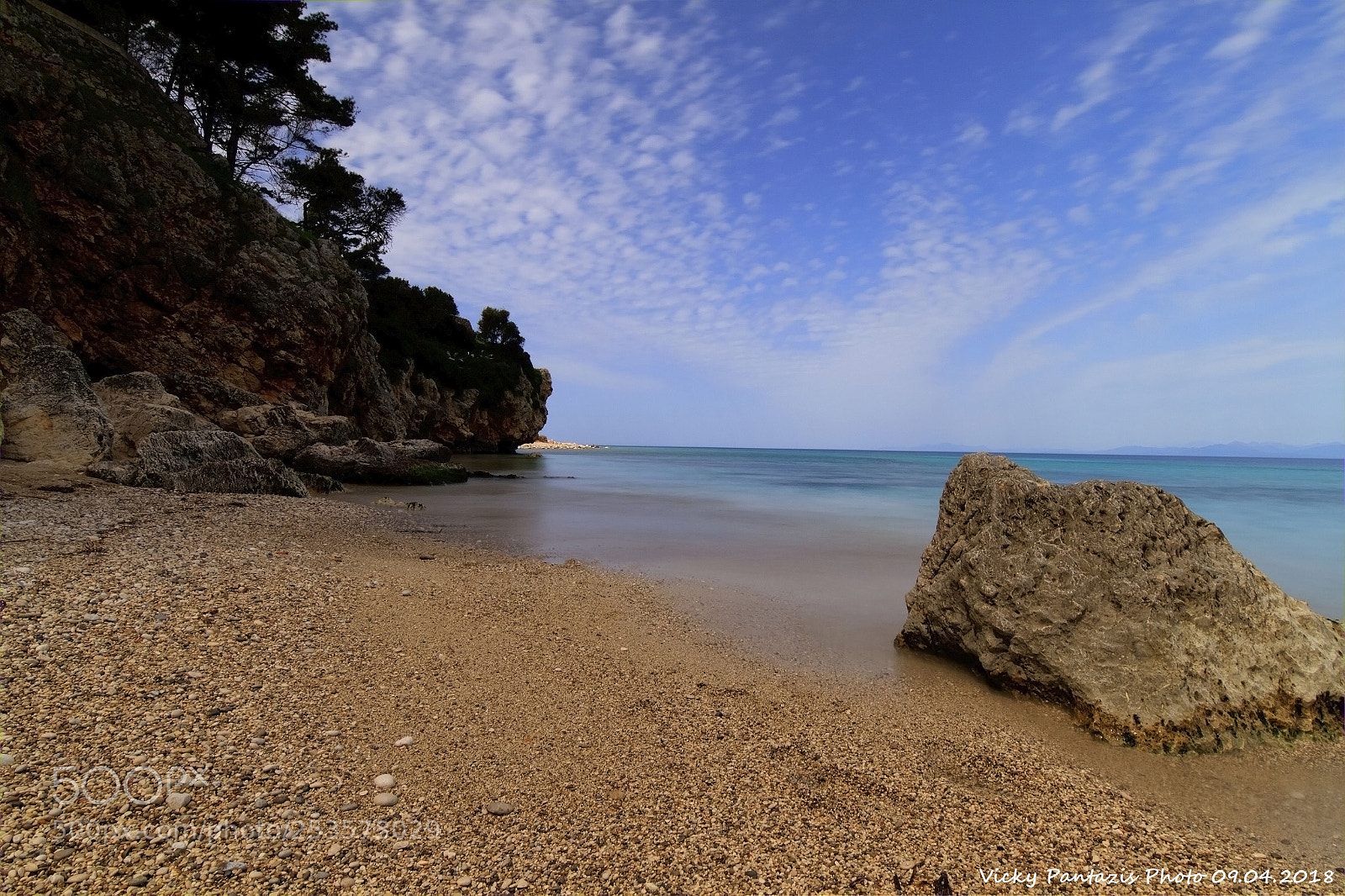Canon EOS 7D sample photo. Kryoneri beach photography