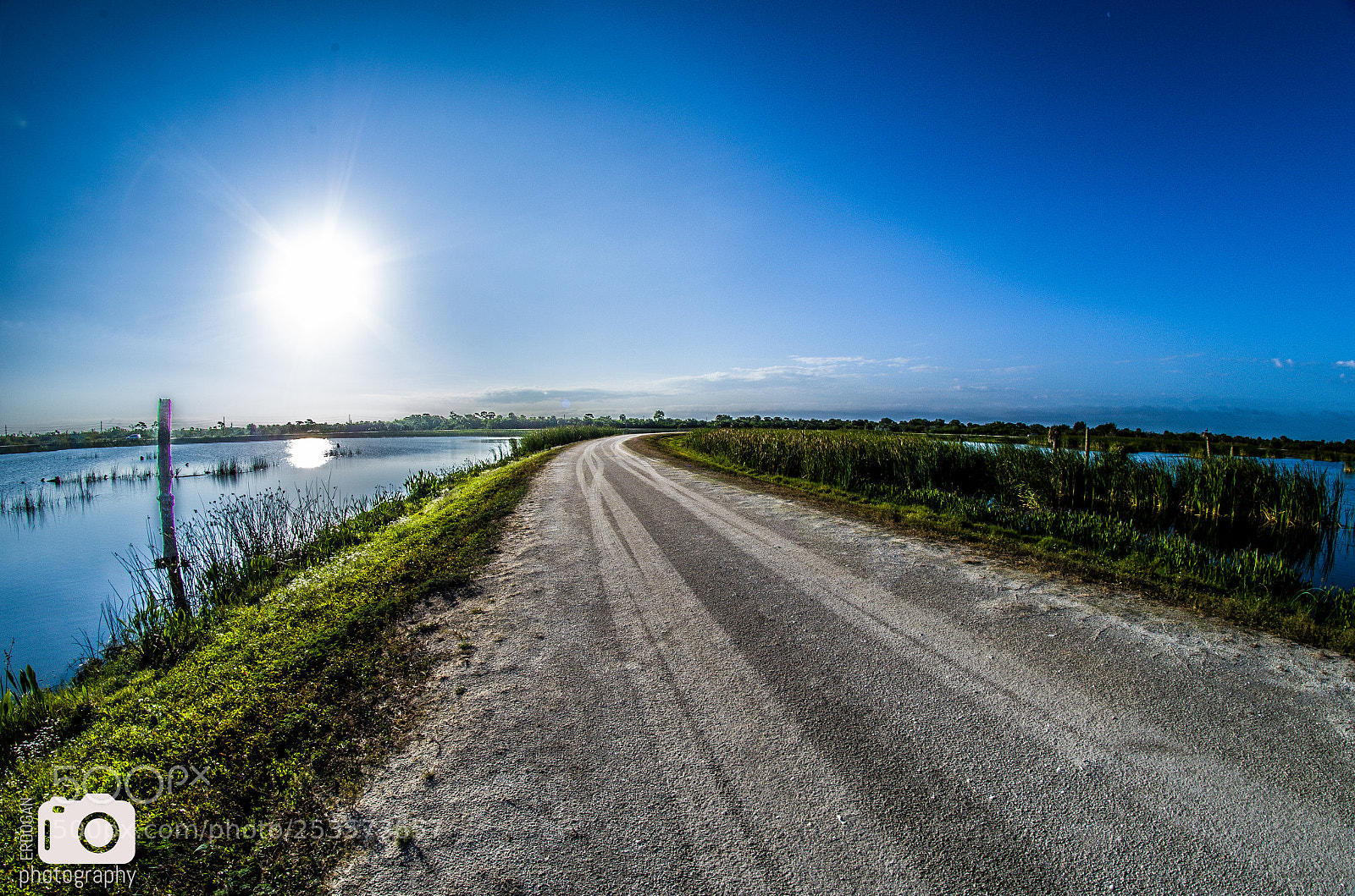 Pentax K-30 sample photo. Sunrise on the path photography