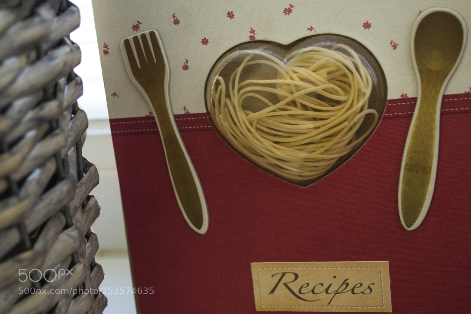 Nikon D3100 sample photo. Stylish recipe book close-up photography